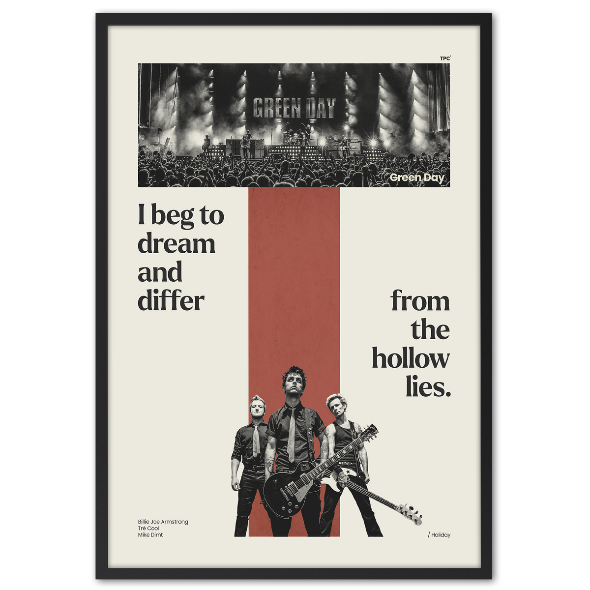 Green Day Poster – The Posty Club