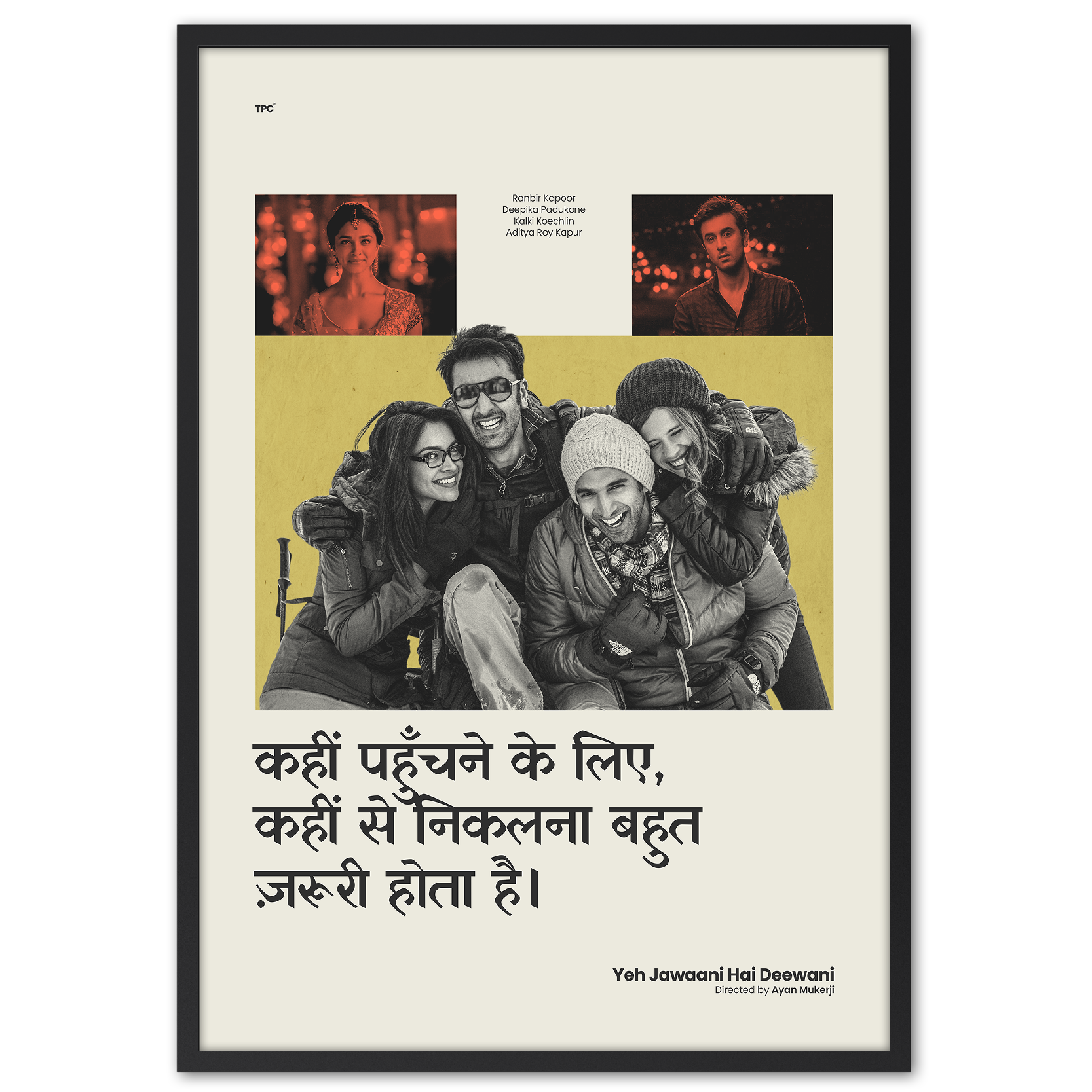 Yeh Jawaani Hai Deewani (Hindi) Poster