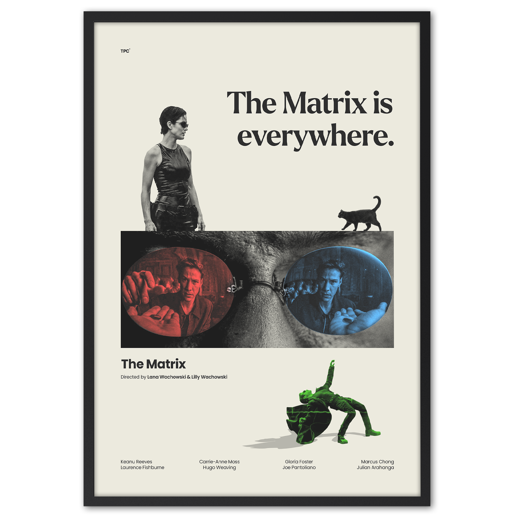 Matrix Poster Text The Matrix Poster – The Posty Club