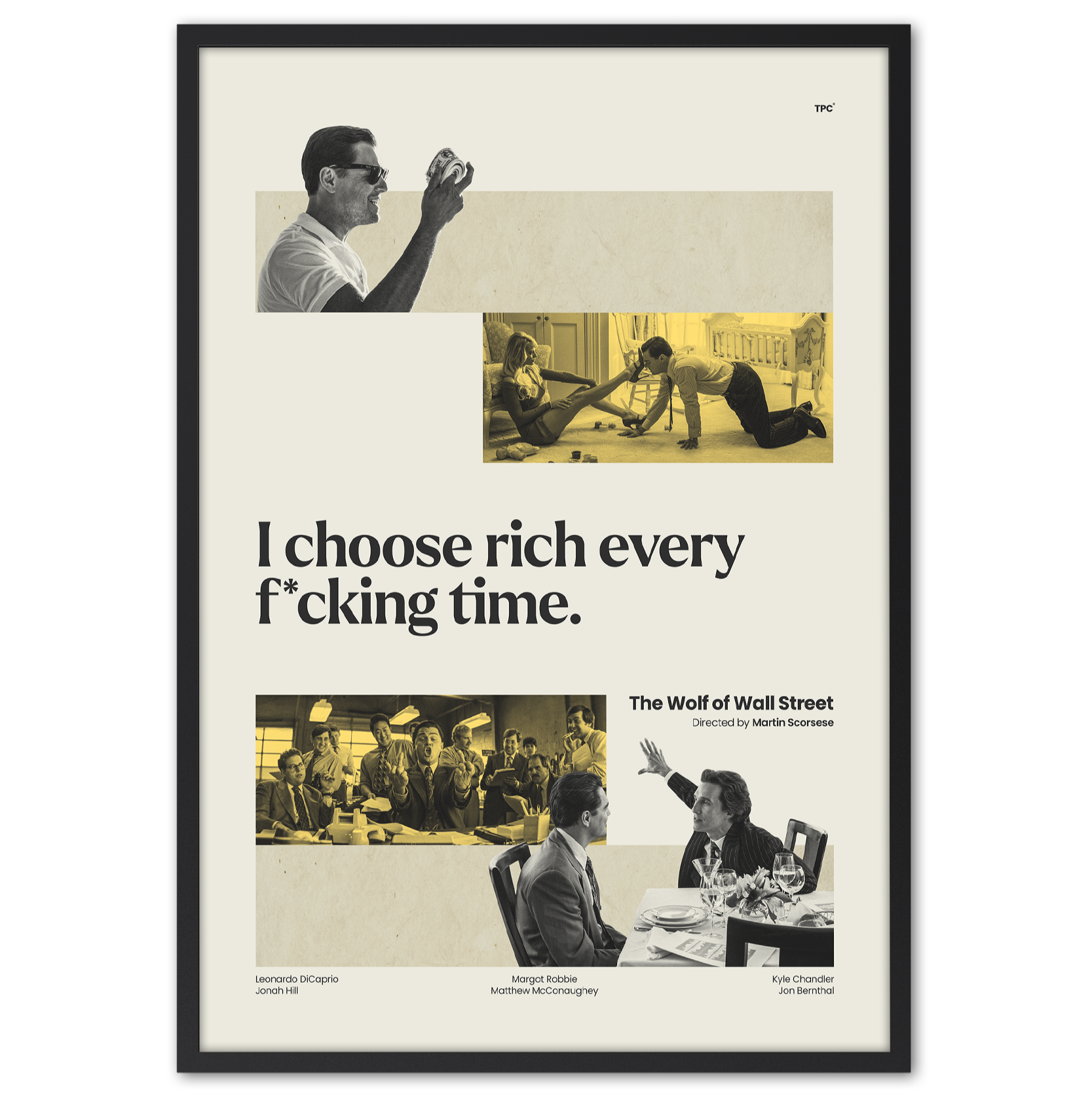 The Wolf of Wall Street Poster