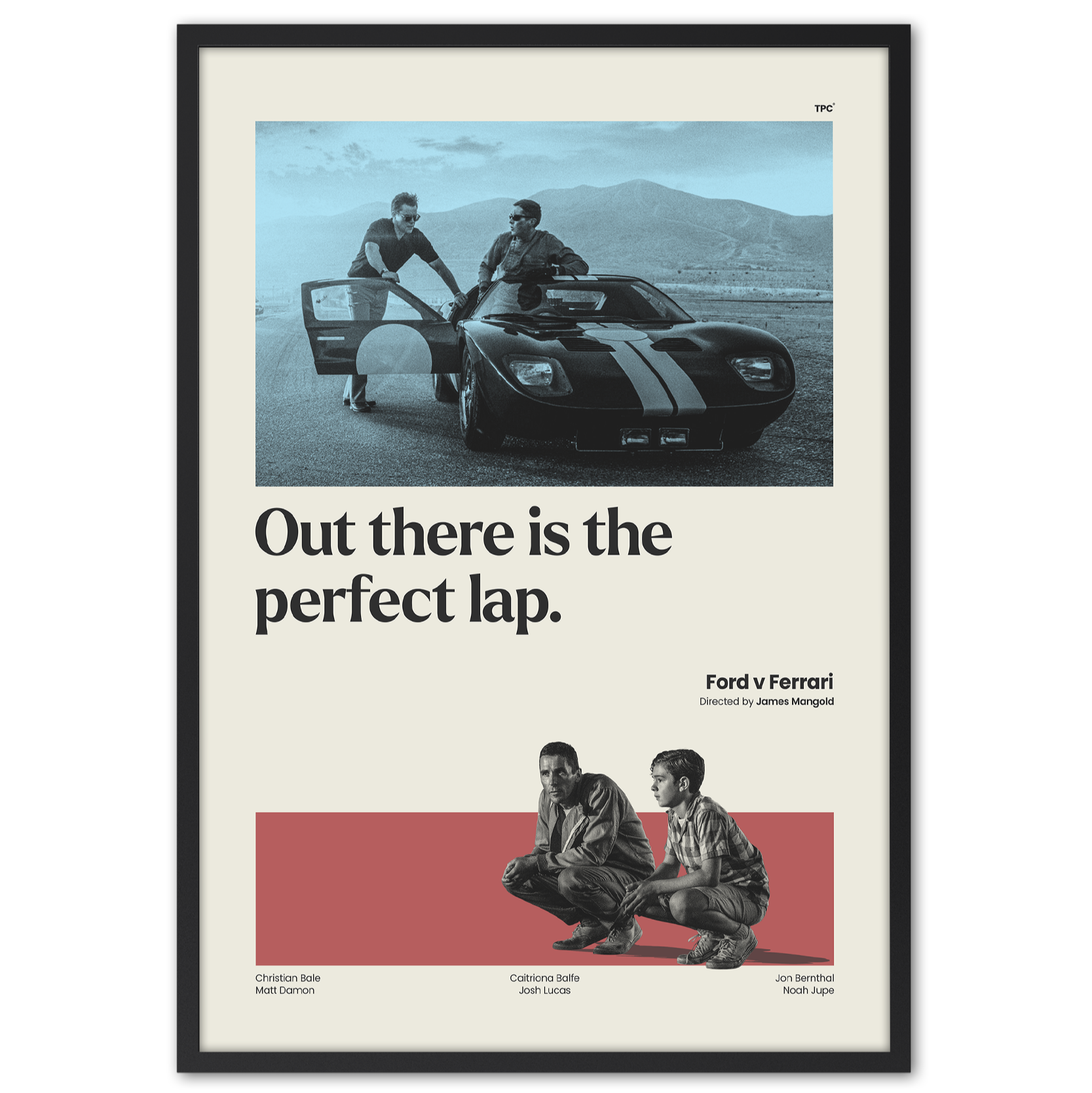 Ford v Ferrari Poster