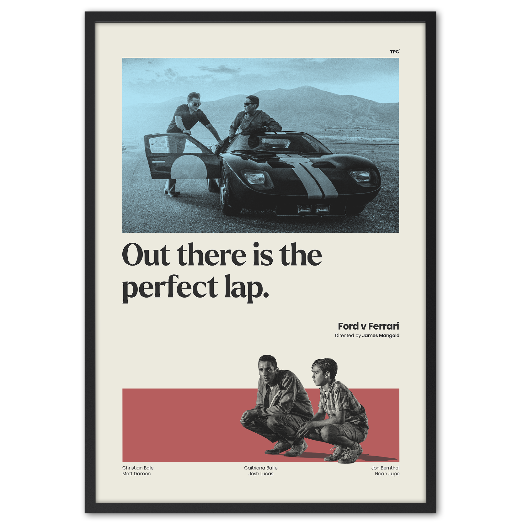 Ford v Ferrari Poster