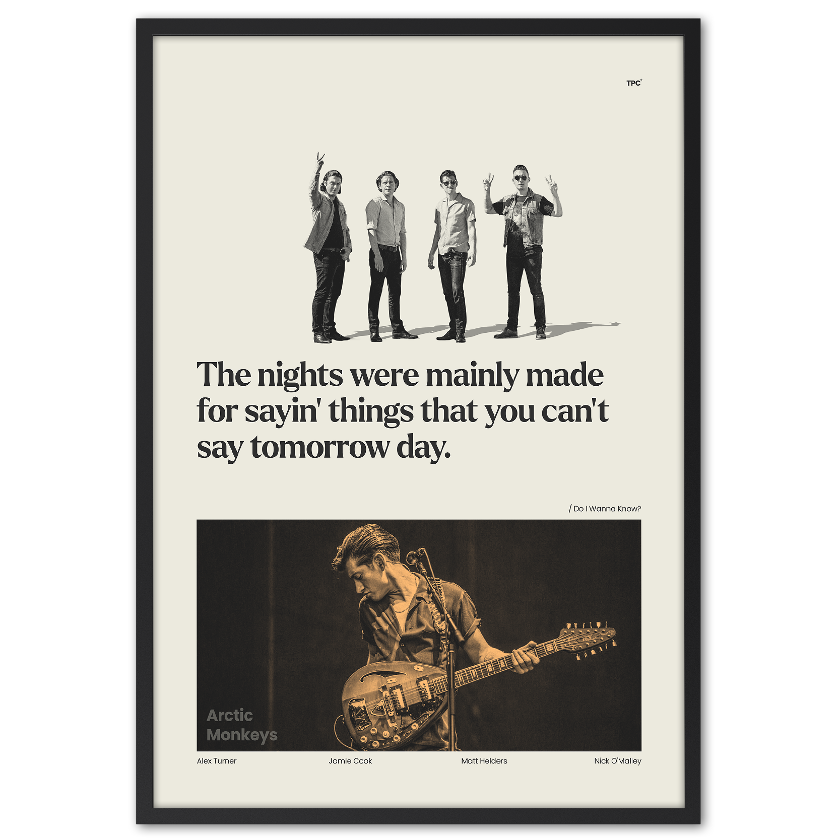 Arctic Monkeys Poster