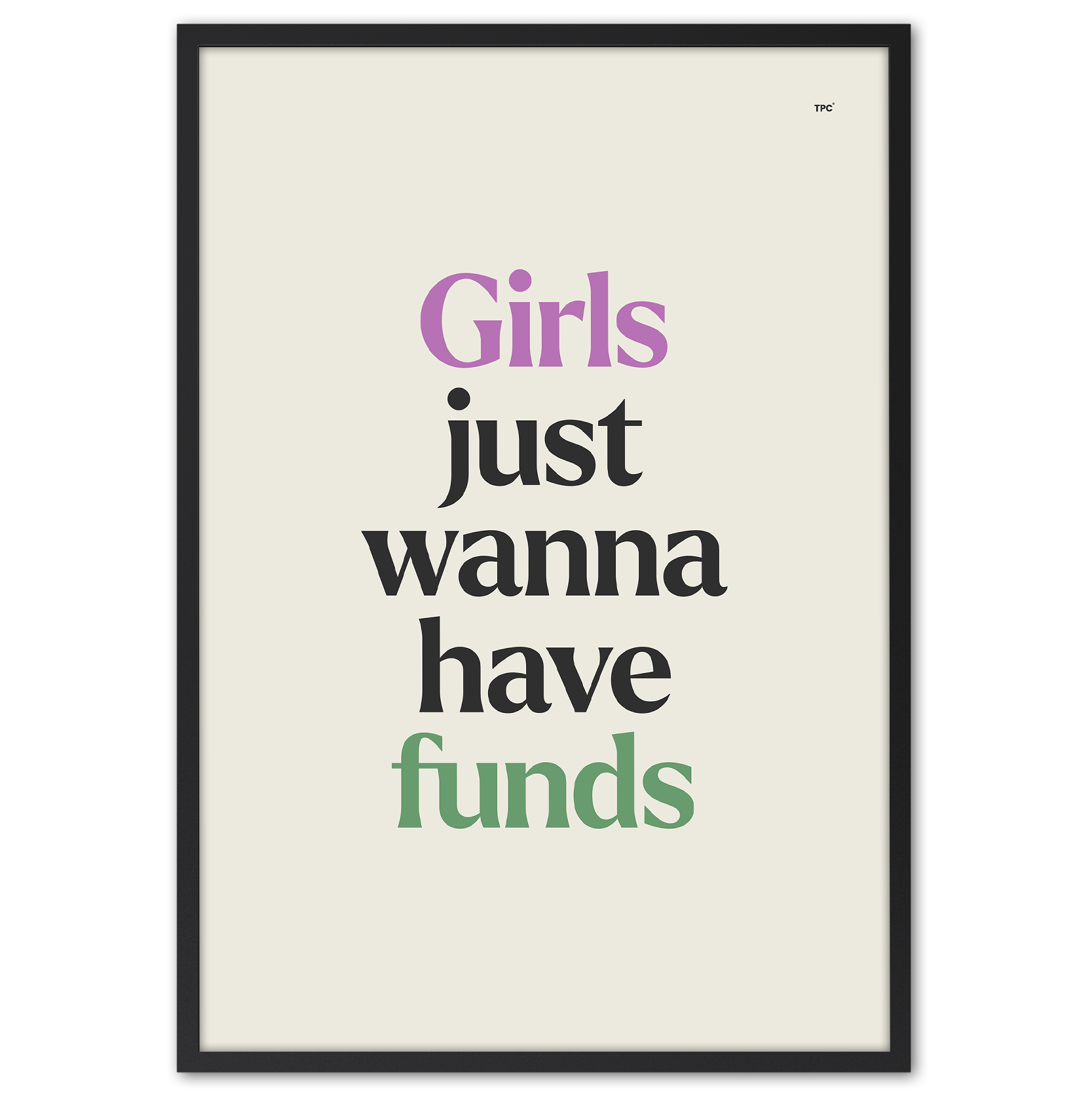 Girls Funds Poster