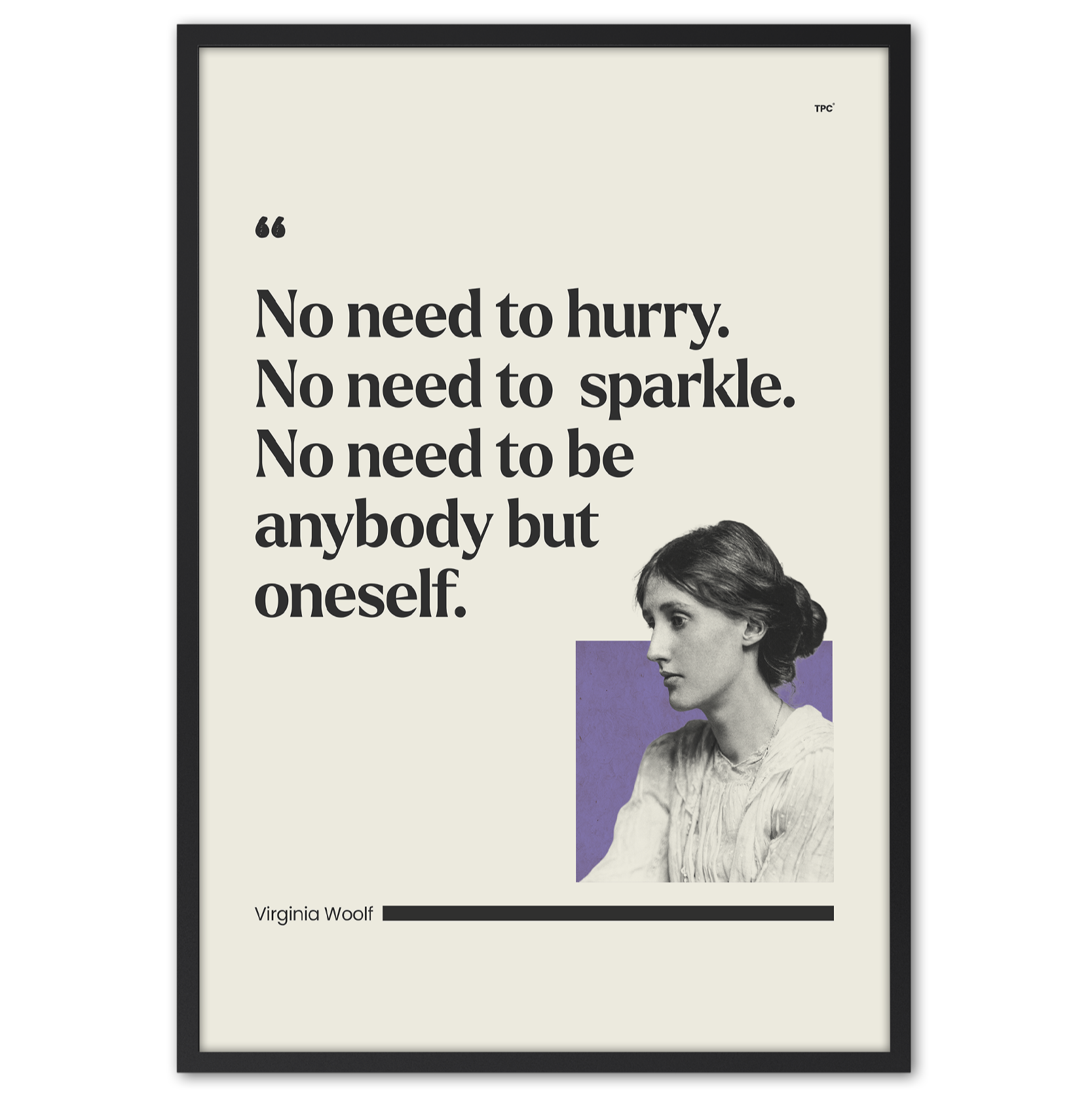 Virginia Woolf Poster