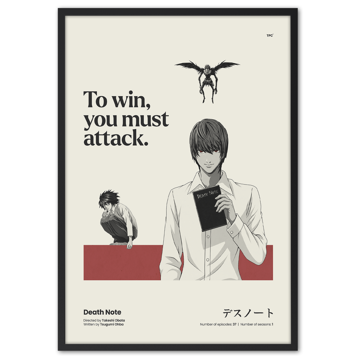 Death Note Poster – The Posty Club