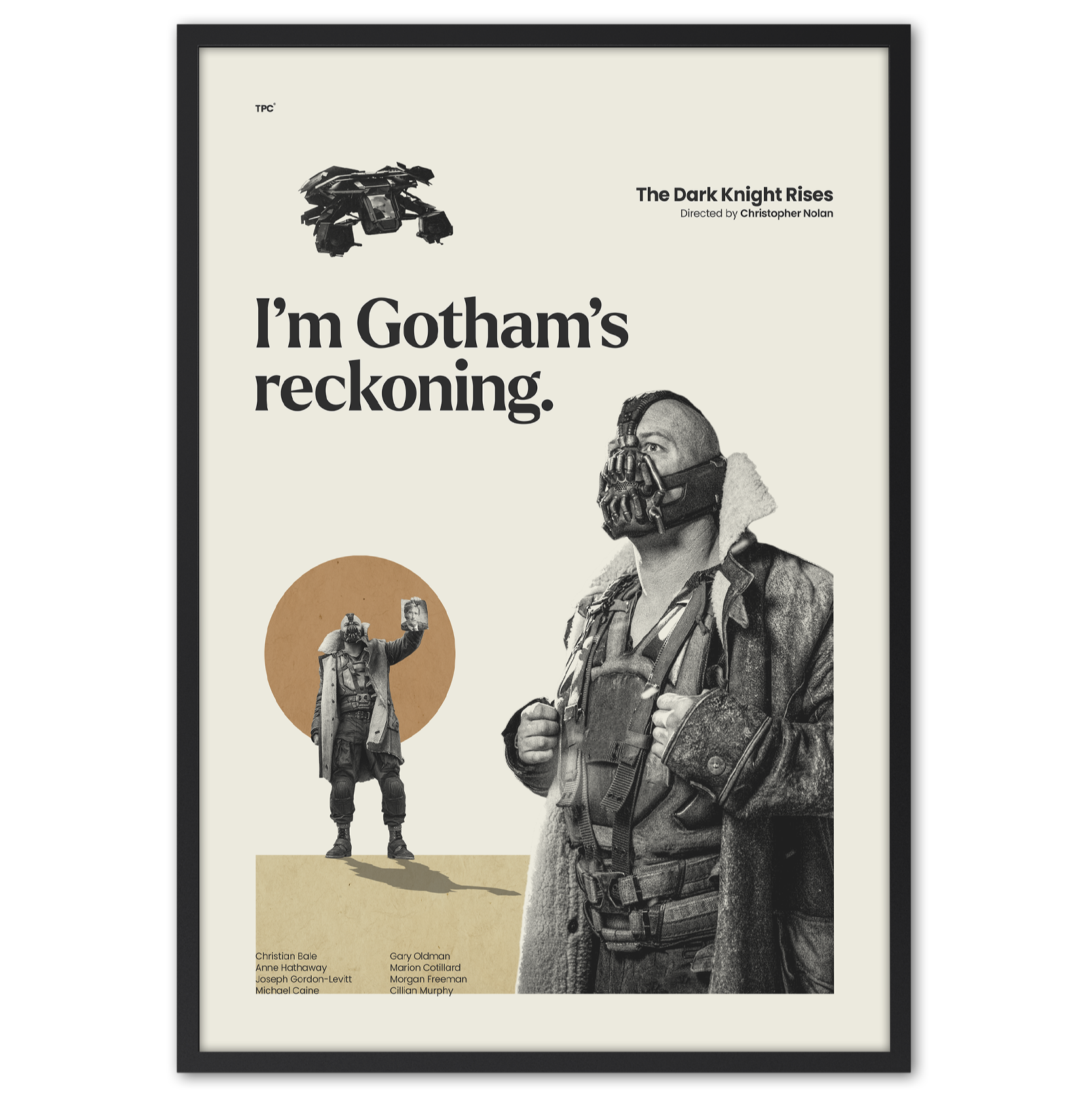 Bane - The Dark Knight Rises Poster