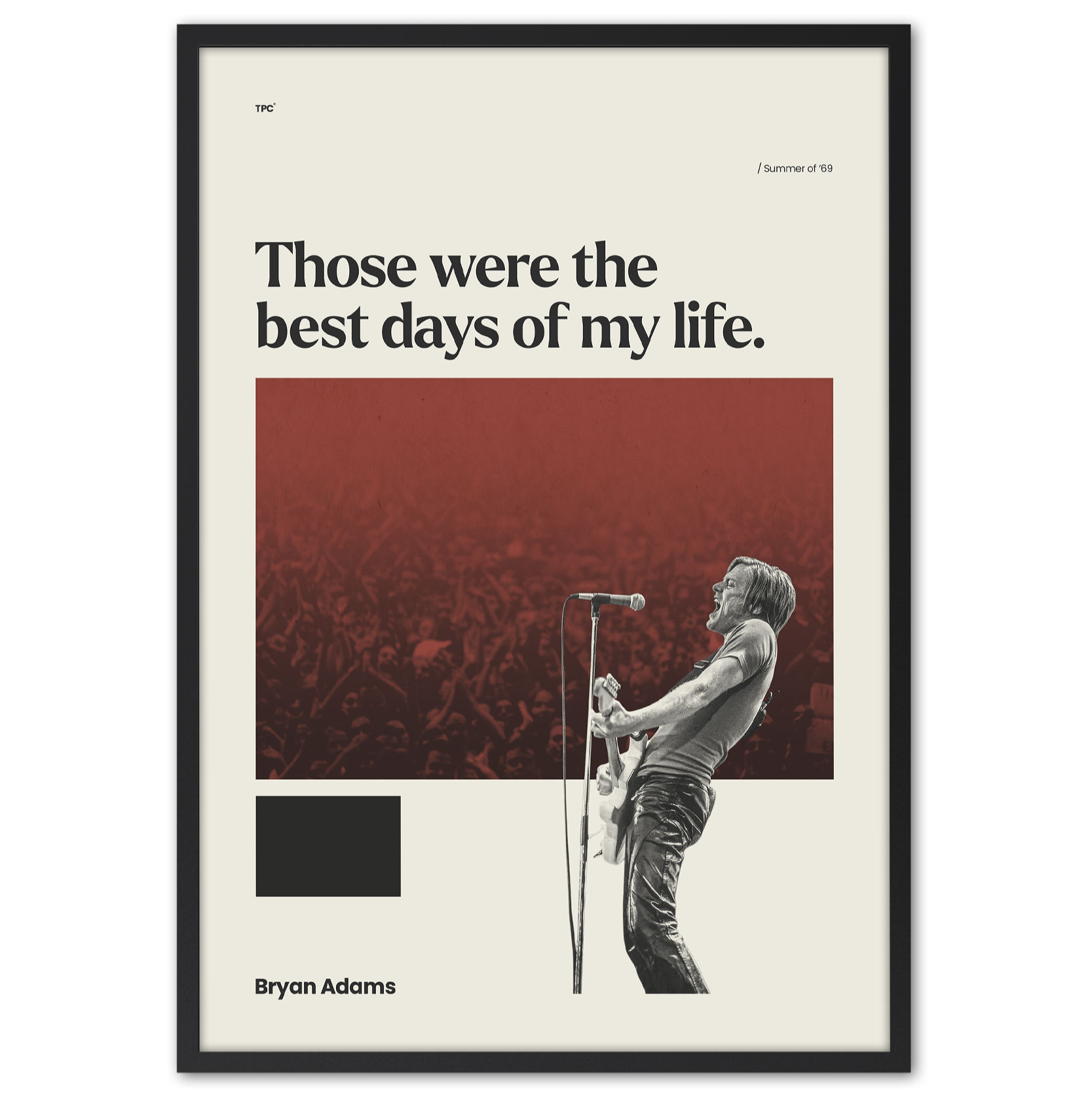 Bryan Adams Poster