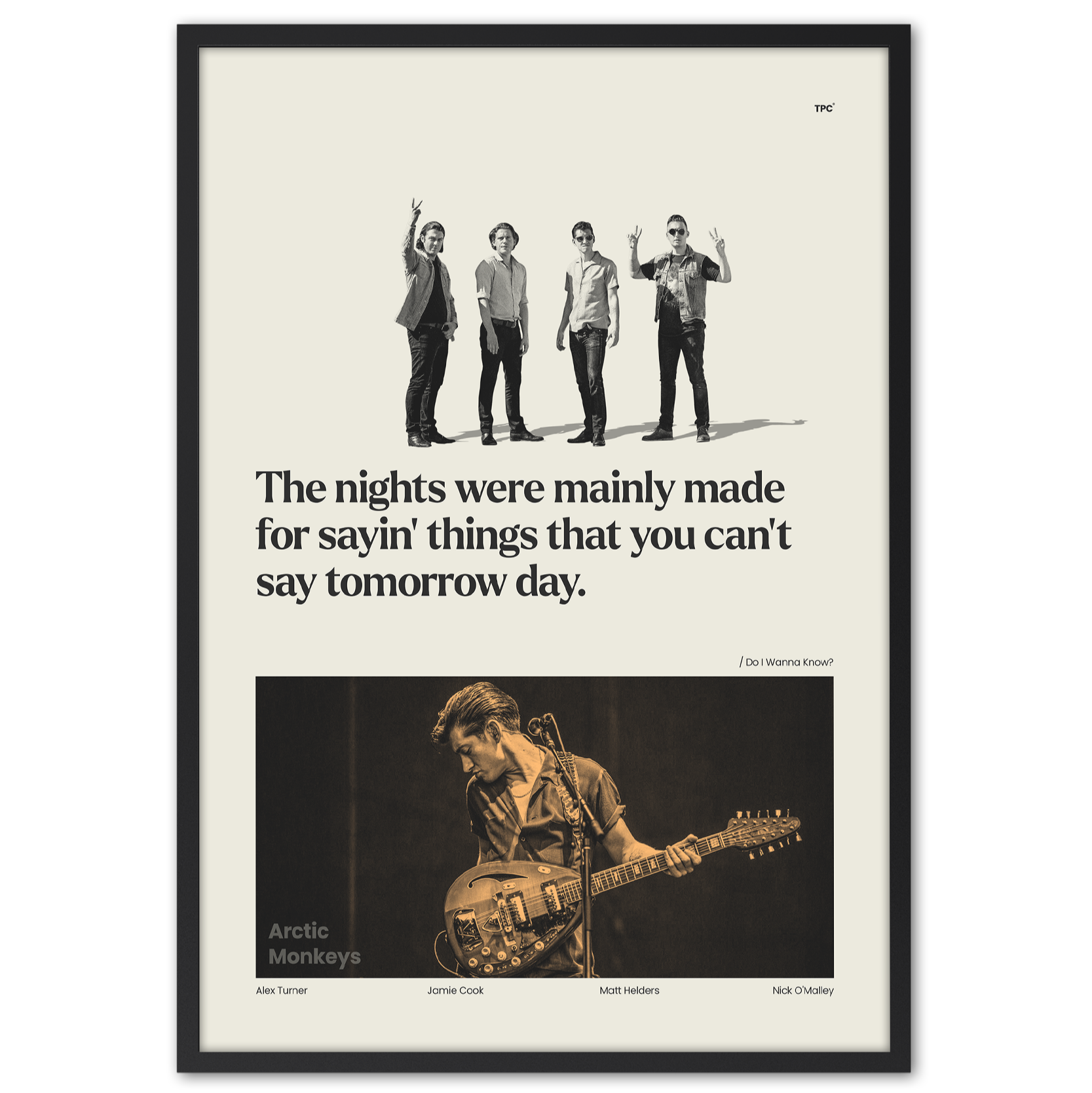 Artic Monkeys Poster