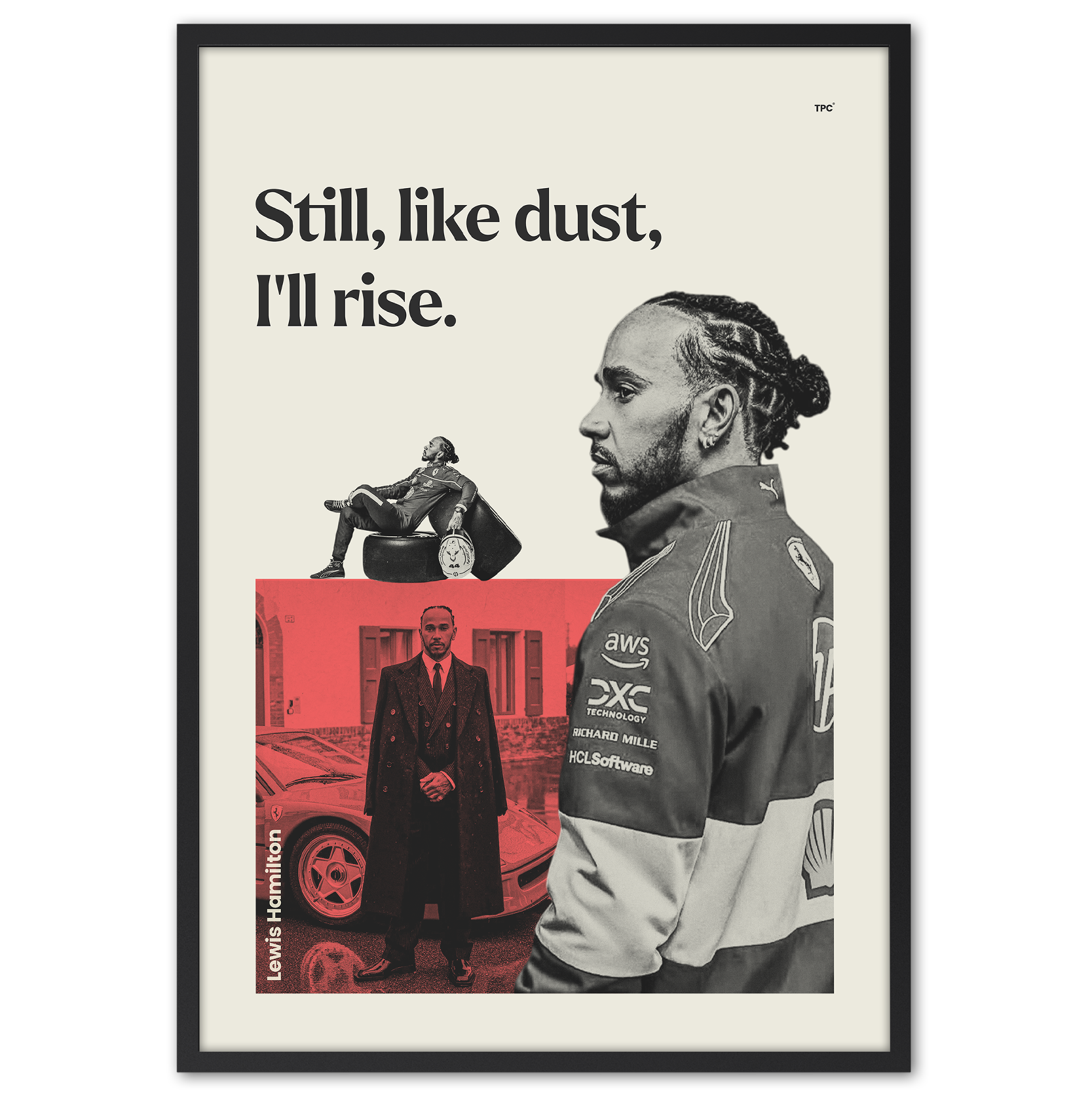 Lewis Hamilton Poster