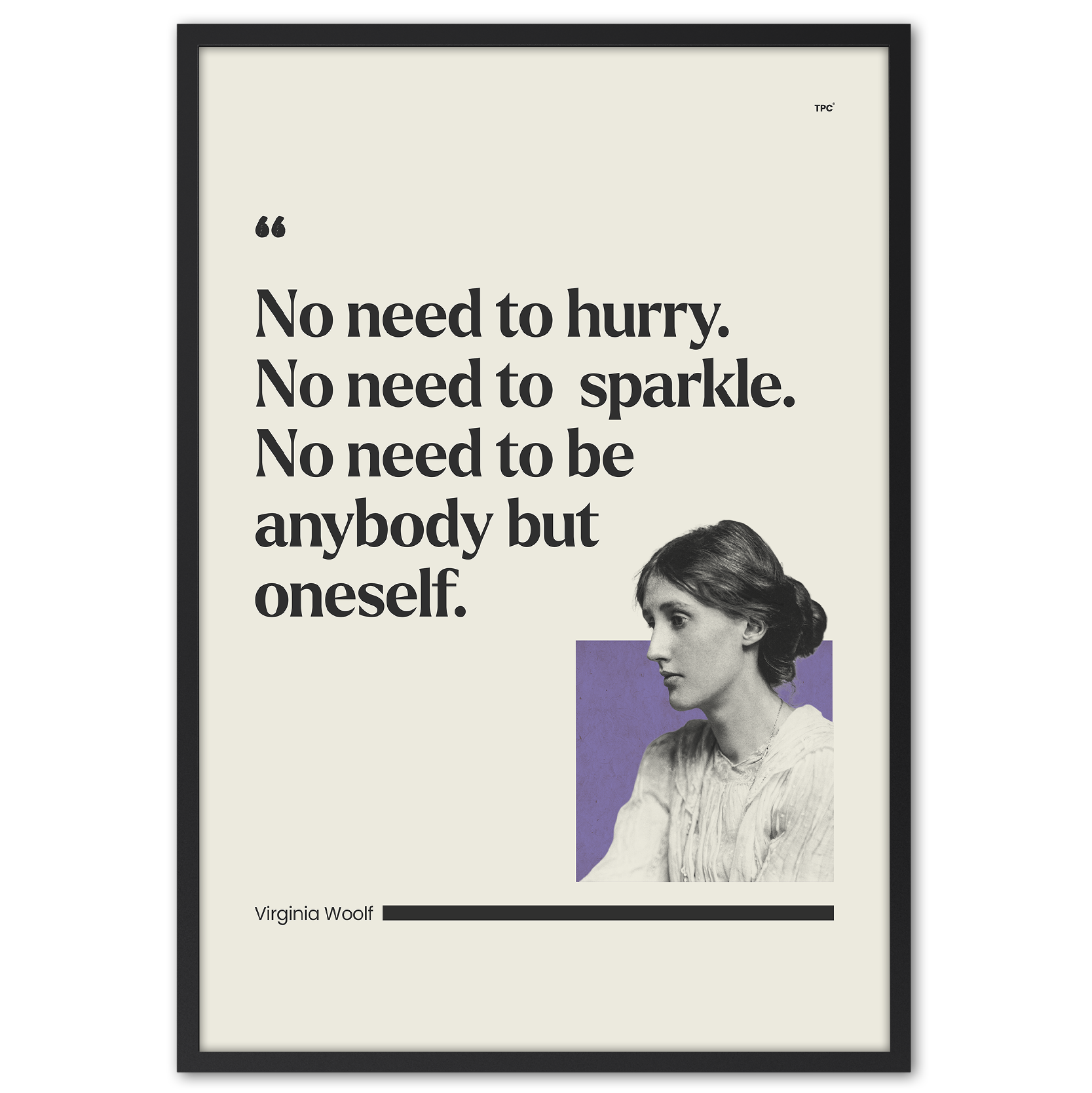 Virginia Woolf Poster