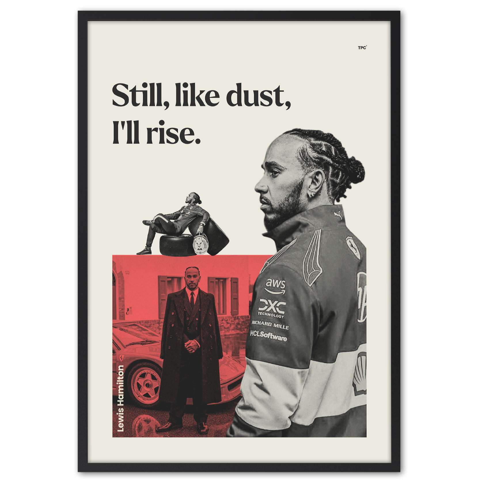 Lewis Hamilton Poster