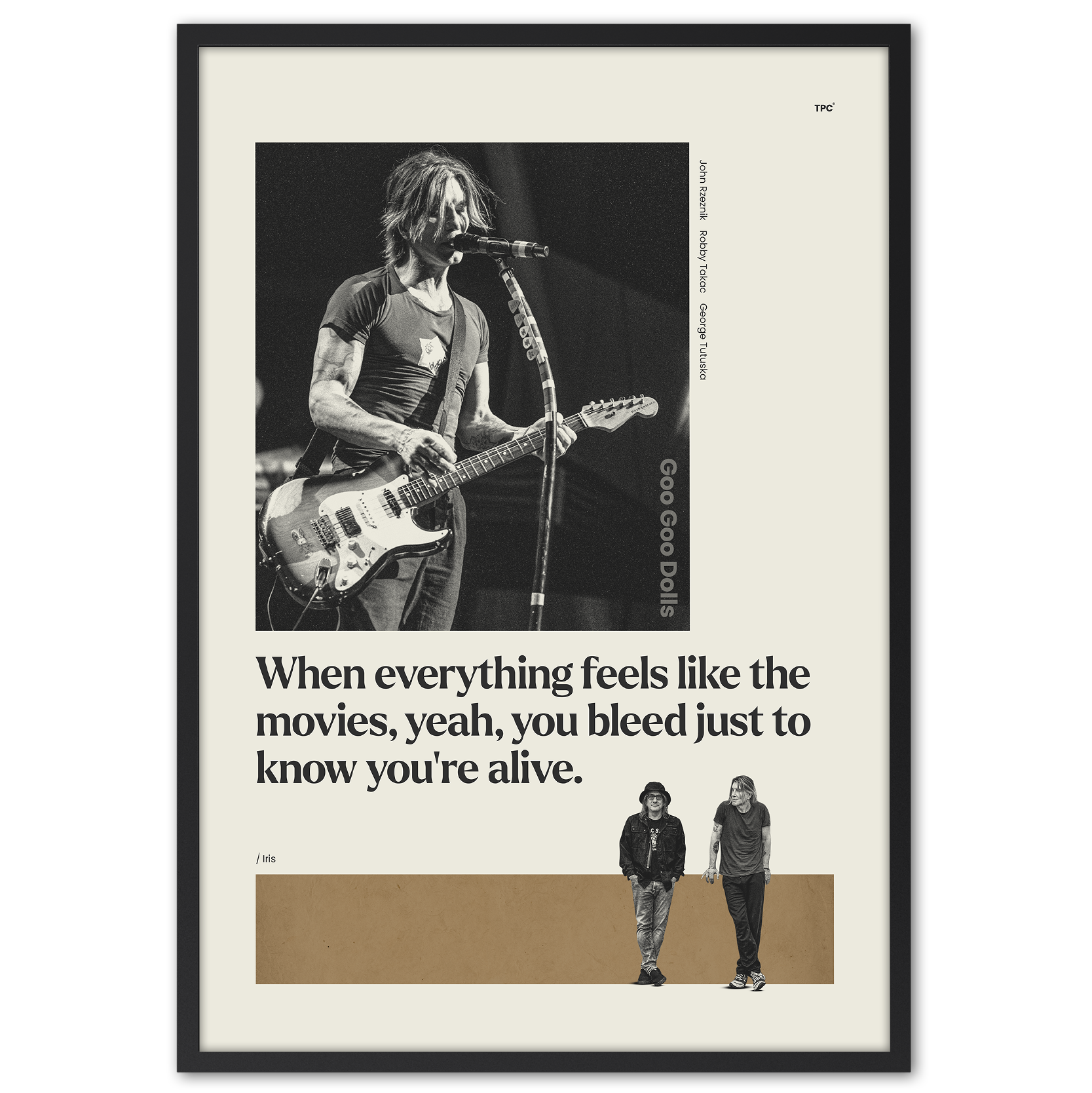 Iris by Goo Goo Dolls Poster