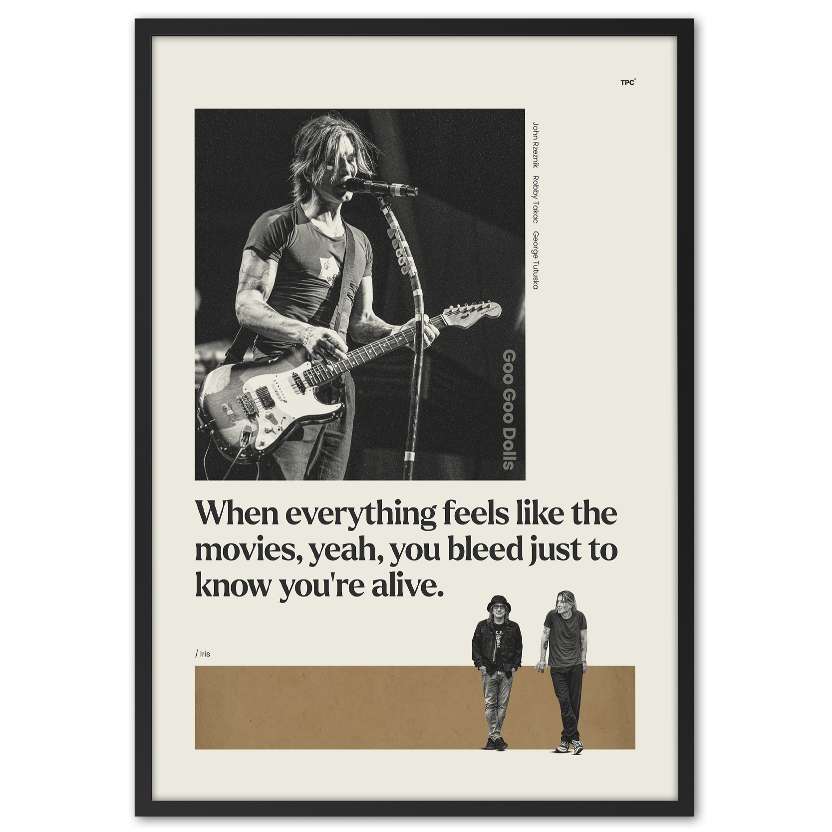 Iris by Goo Goo Dolls Poster