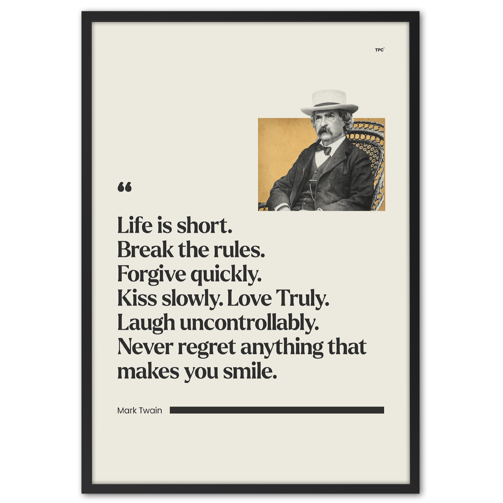 Mark Twain Poster