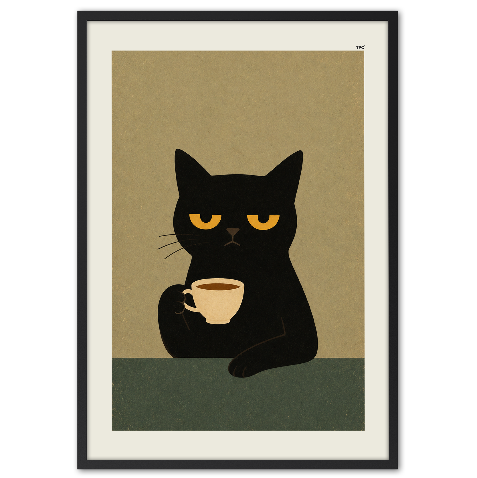 Morning Mood - Cat Poster