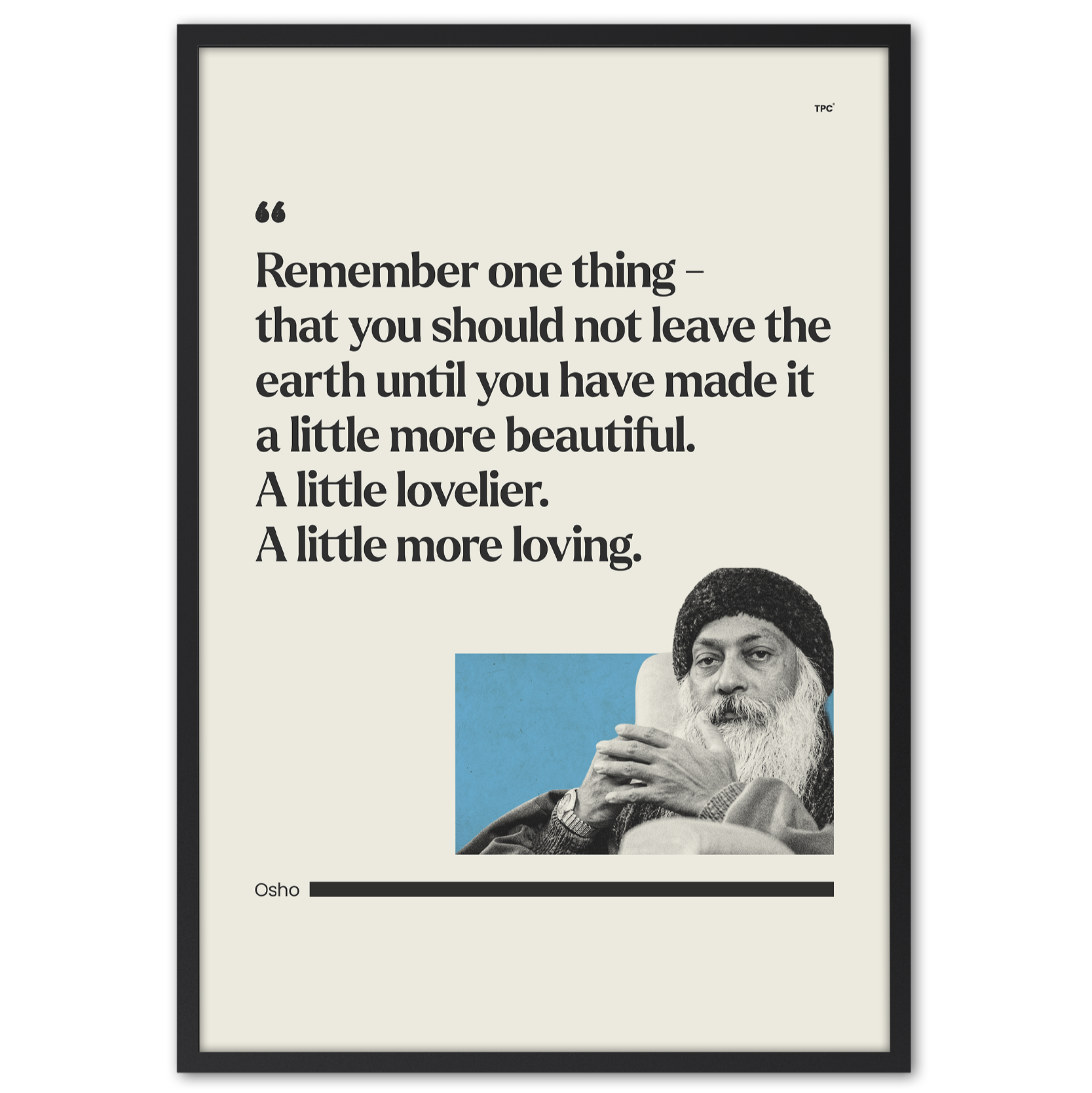 Osho Poster