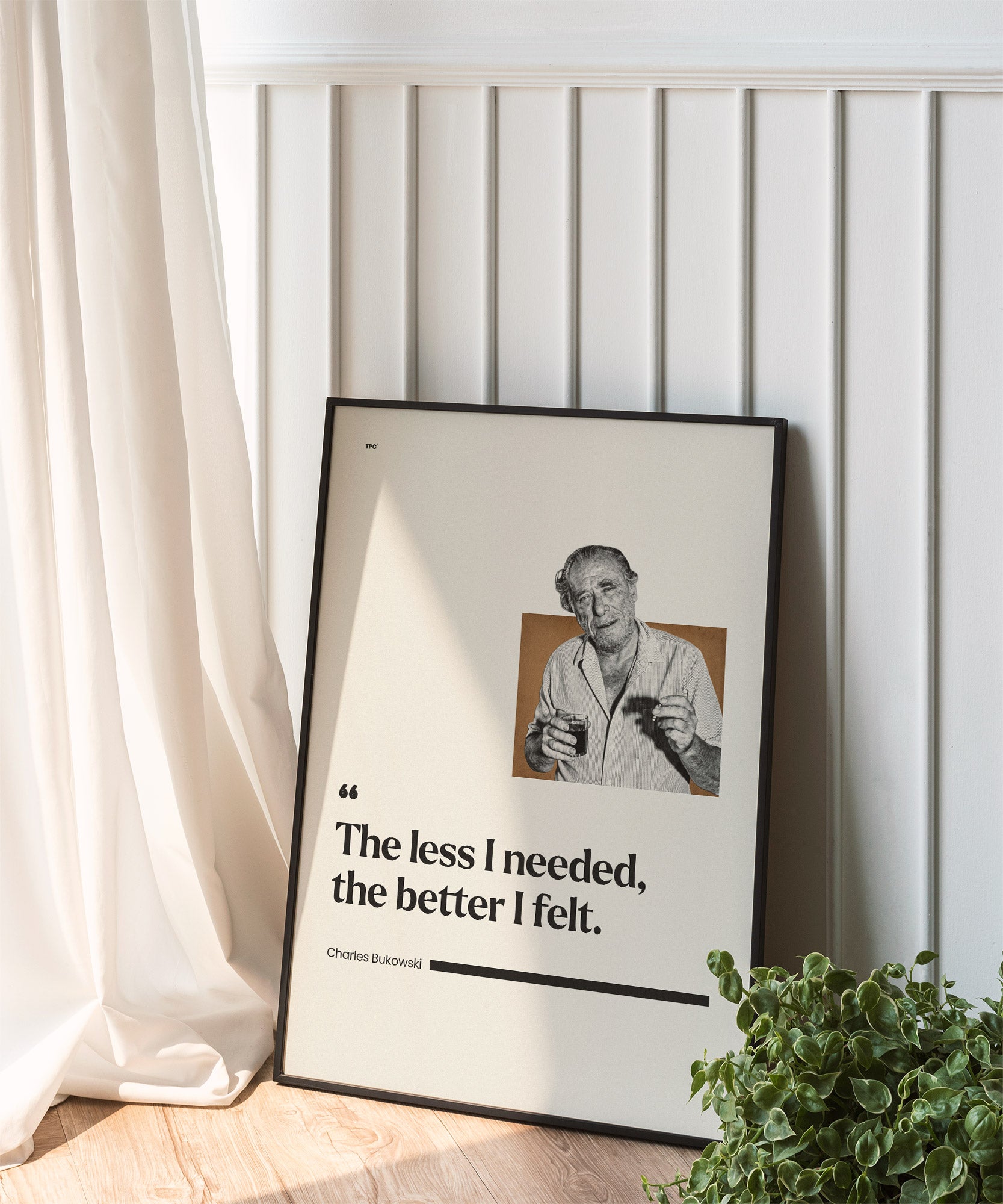 Charles Bukowski Poster