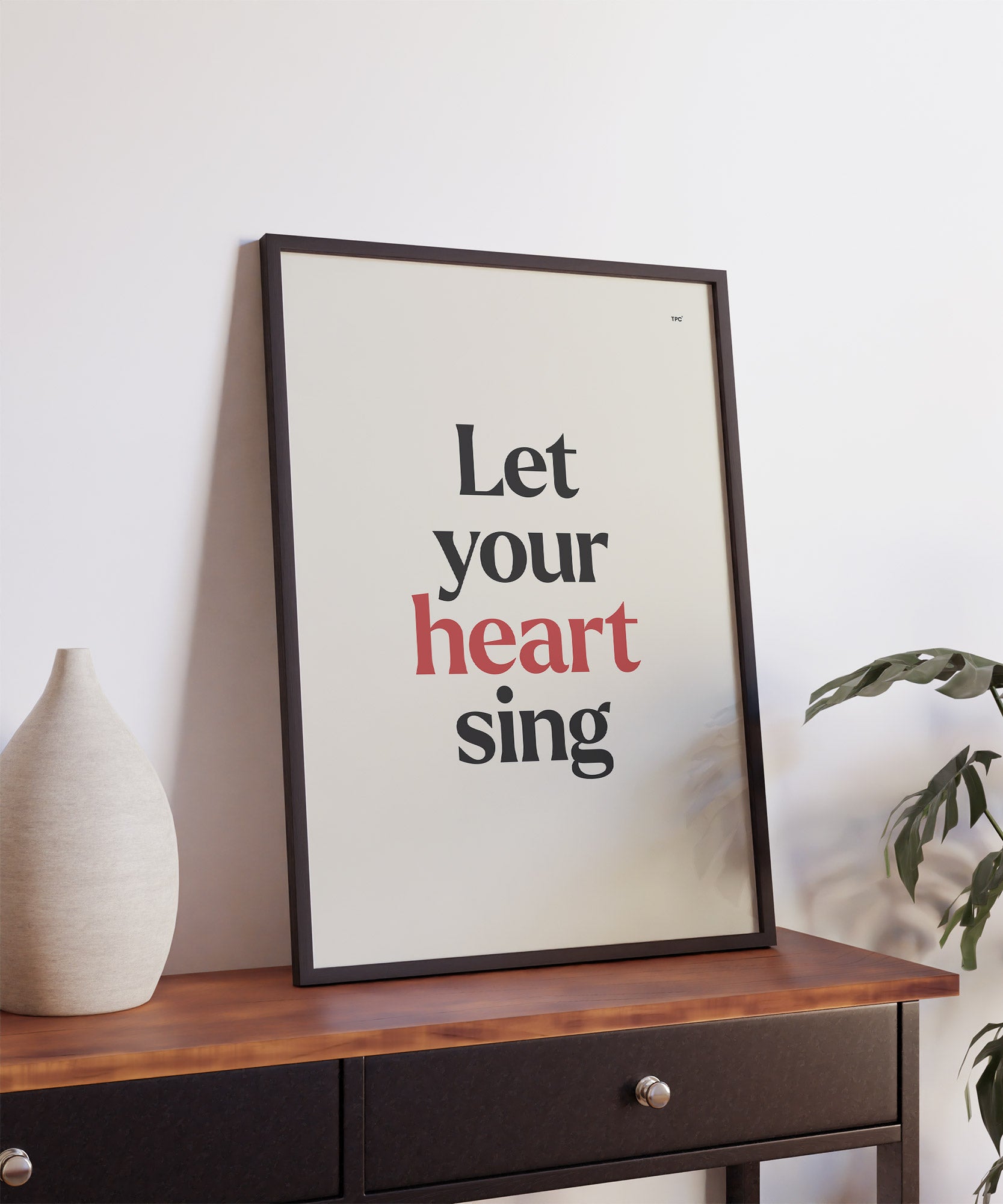 Let Your Heart Sing Poster