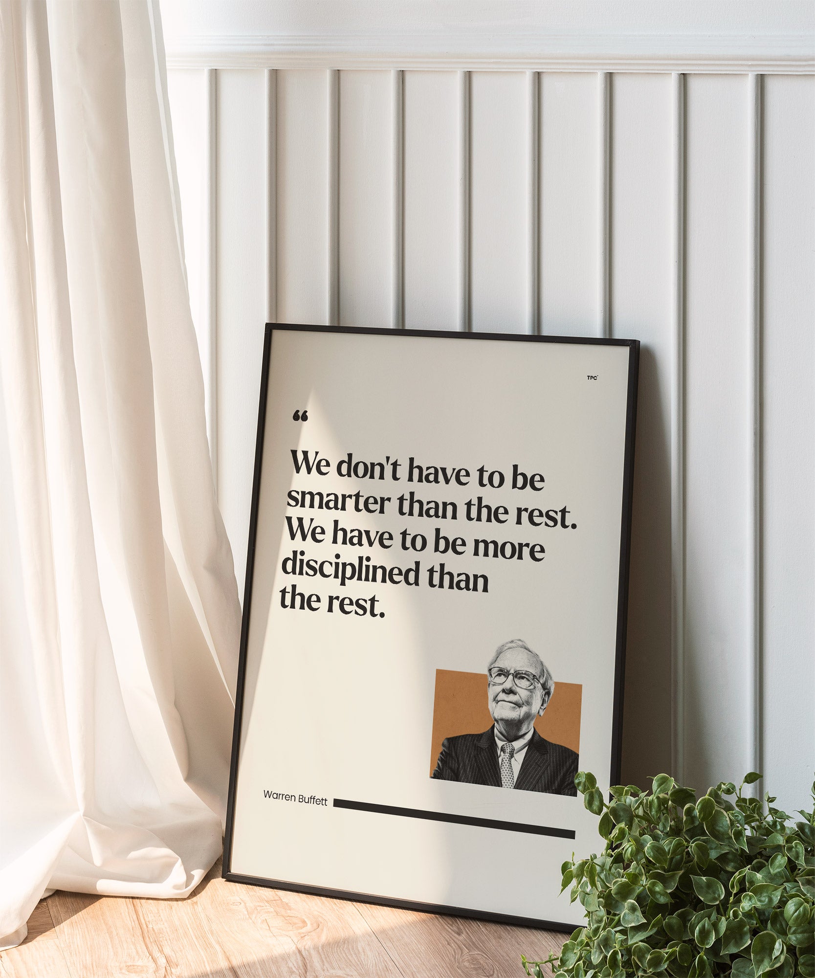 Warren Buffett Poster