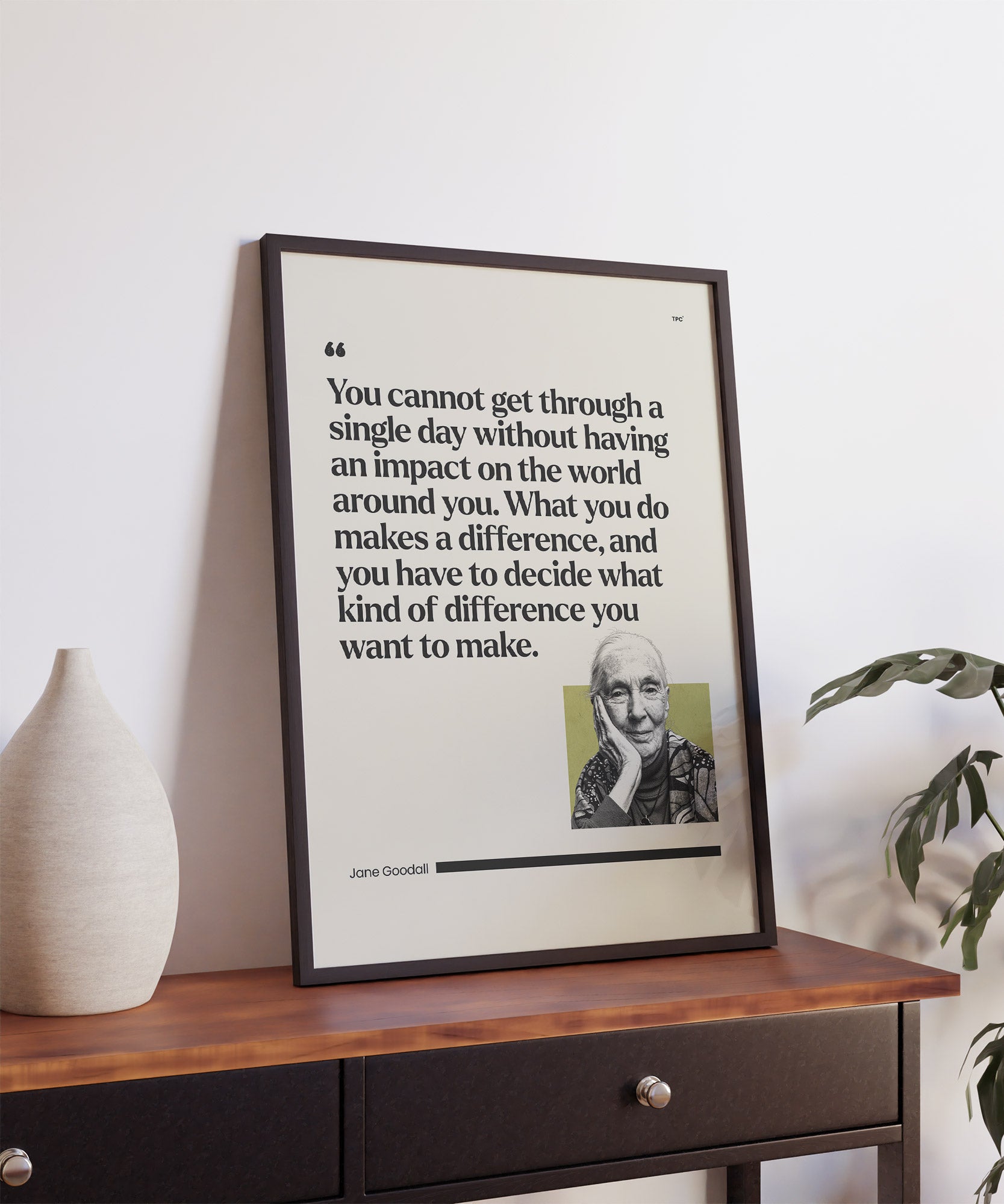 Jane Goodall Poster