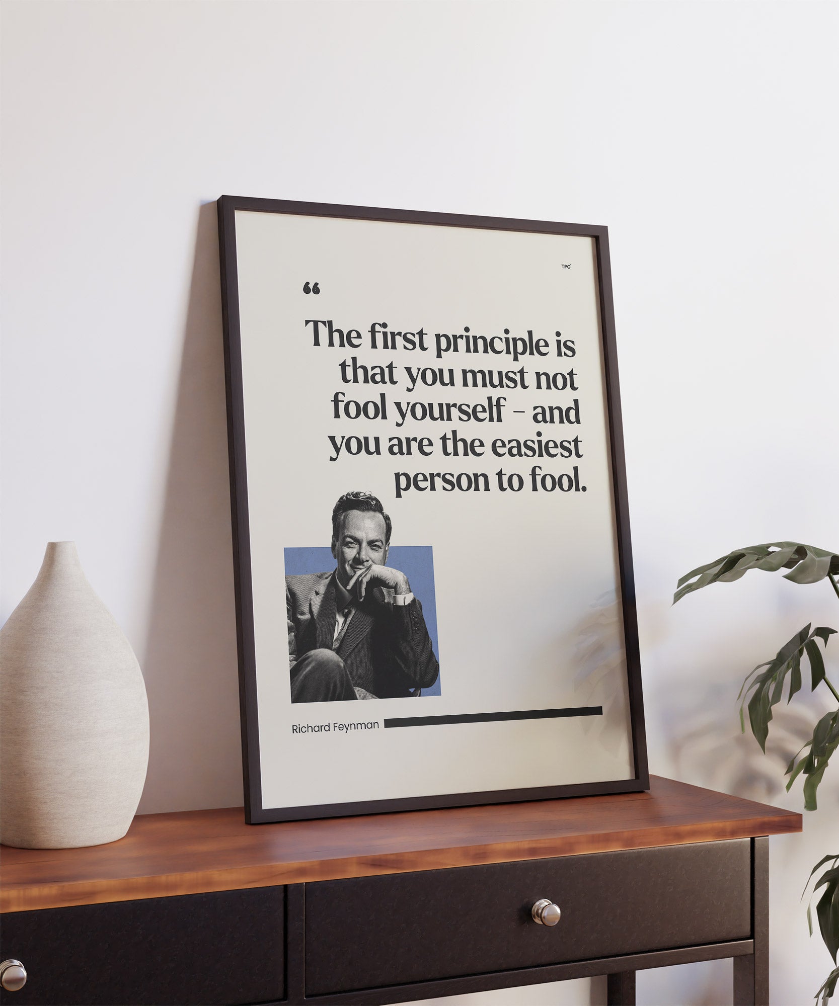 Richard Feynman Poster