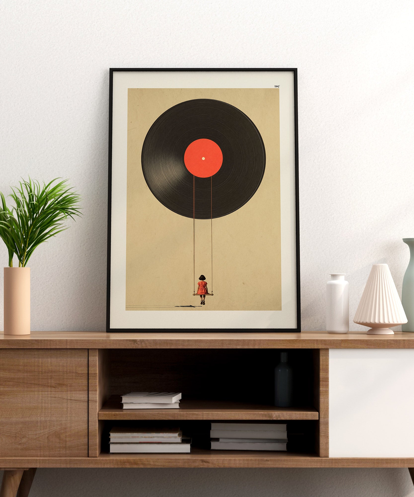 Vinyl Swing Poster