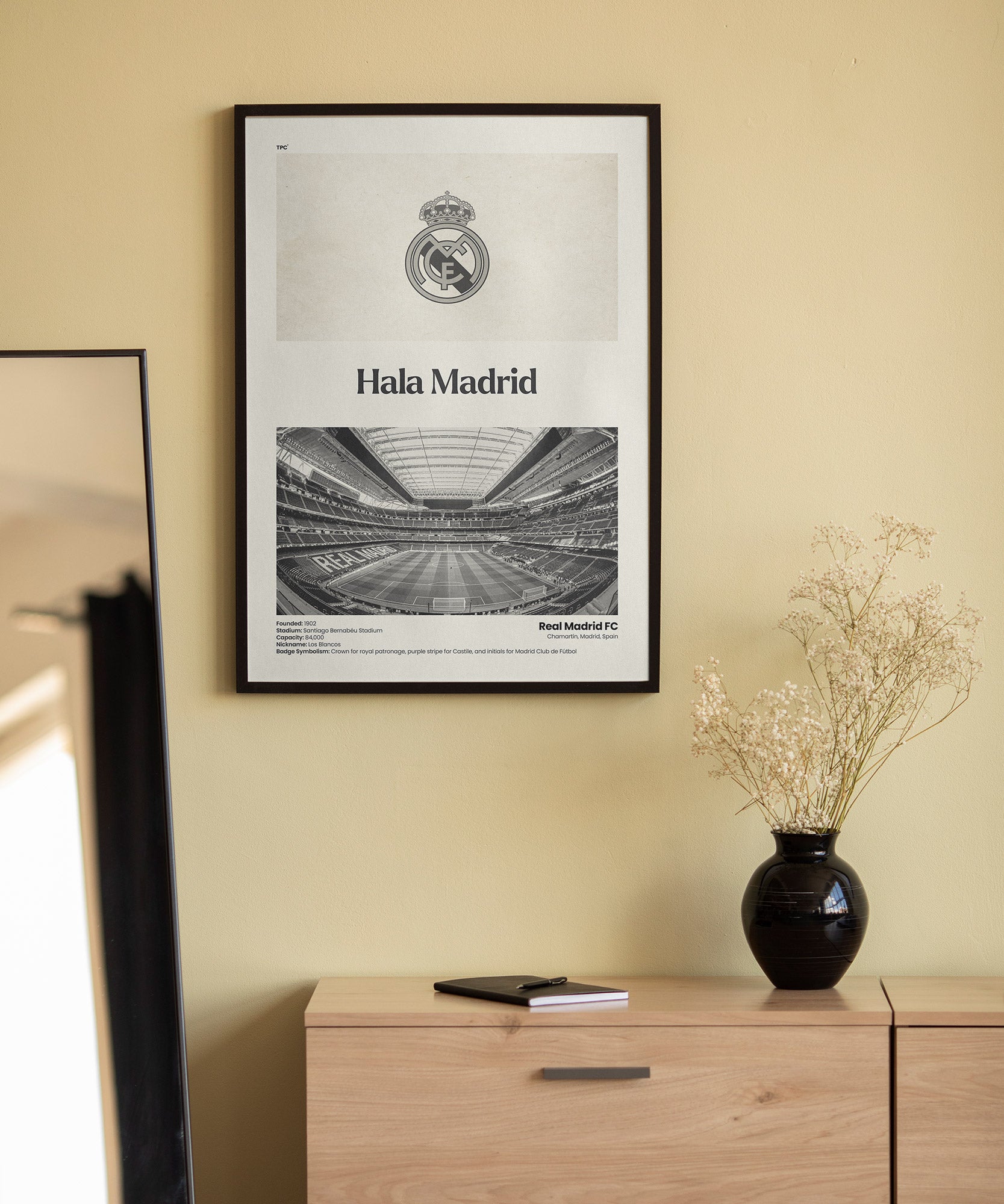 Real Madrid FC Poster