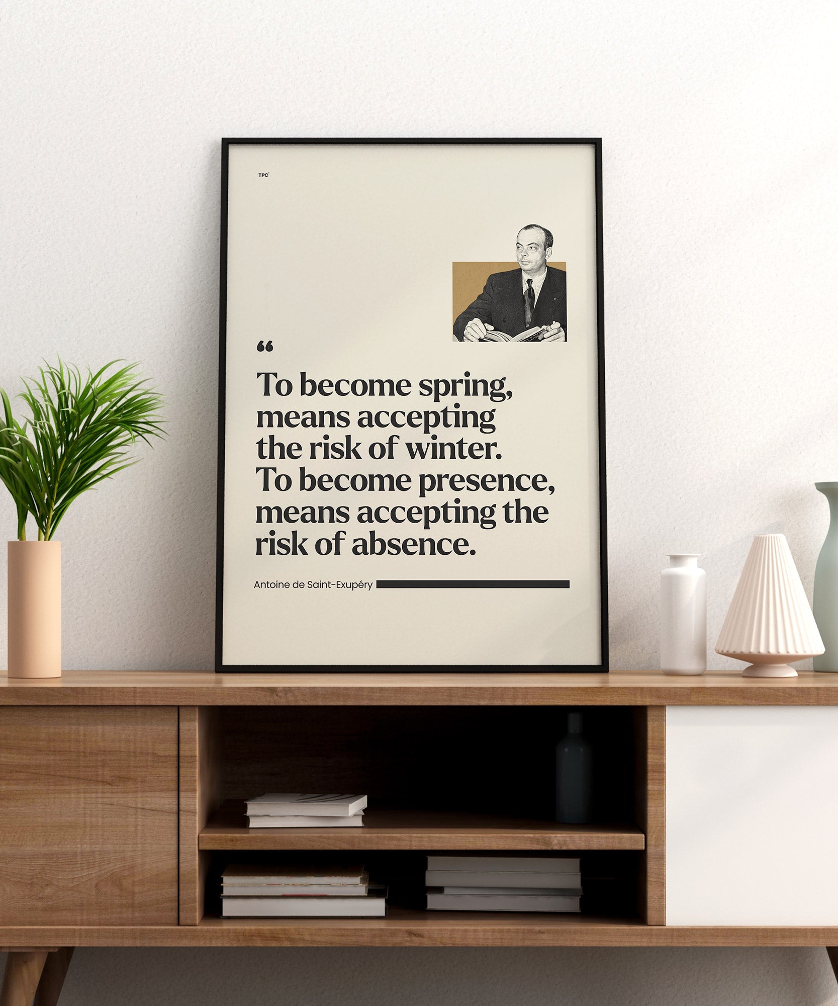 Antoine de Saint-Exupéry Poster