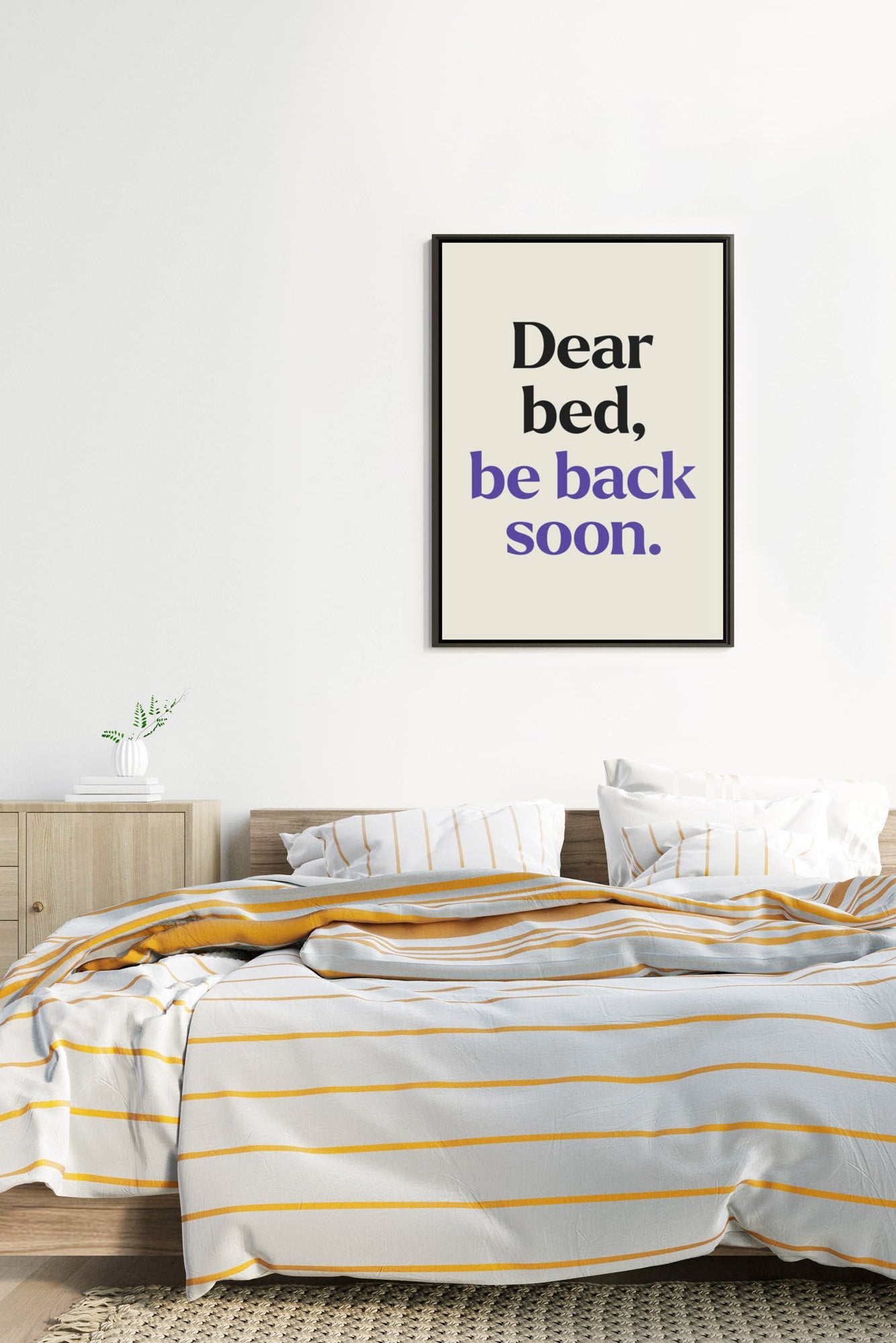 Dear Bed Poster