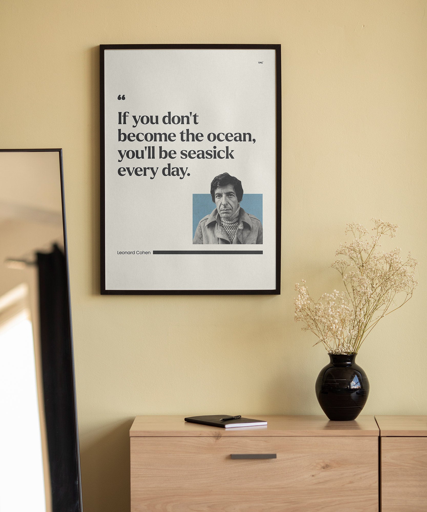 Leonard Cohen Poster