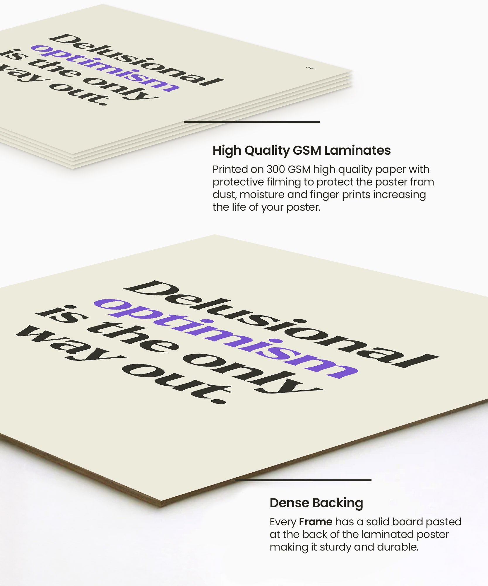 Delusional Optimism Poster