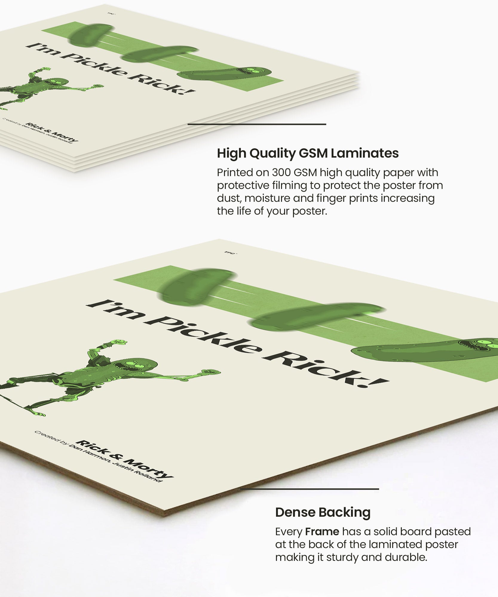 Pickle Rick - Rick & Morty Poster