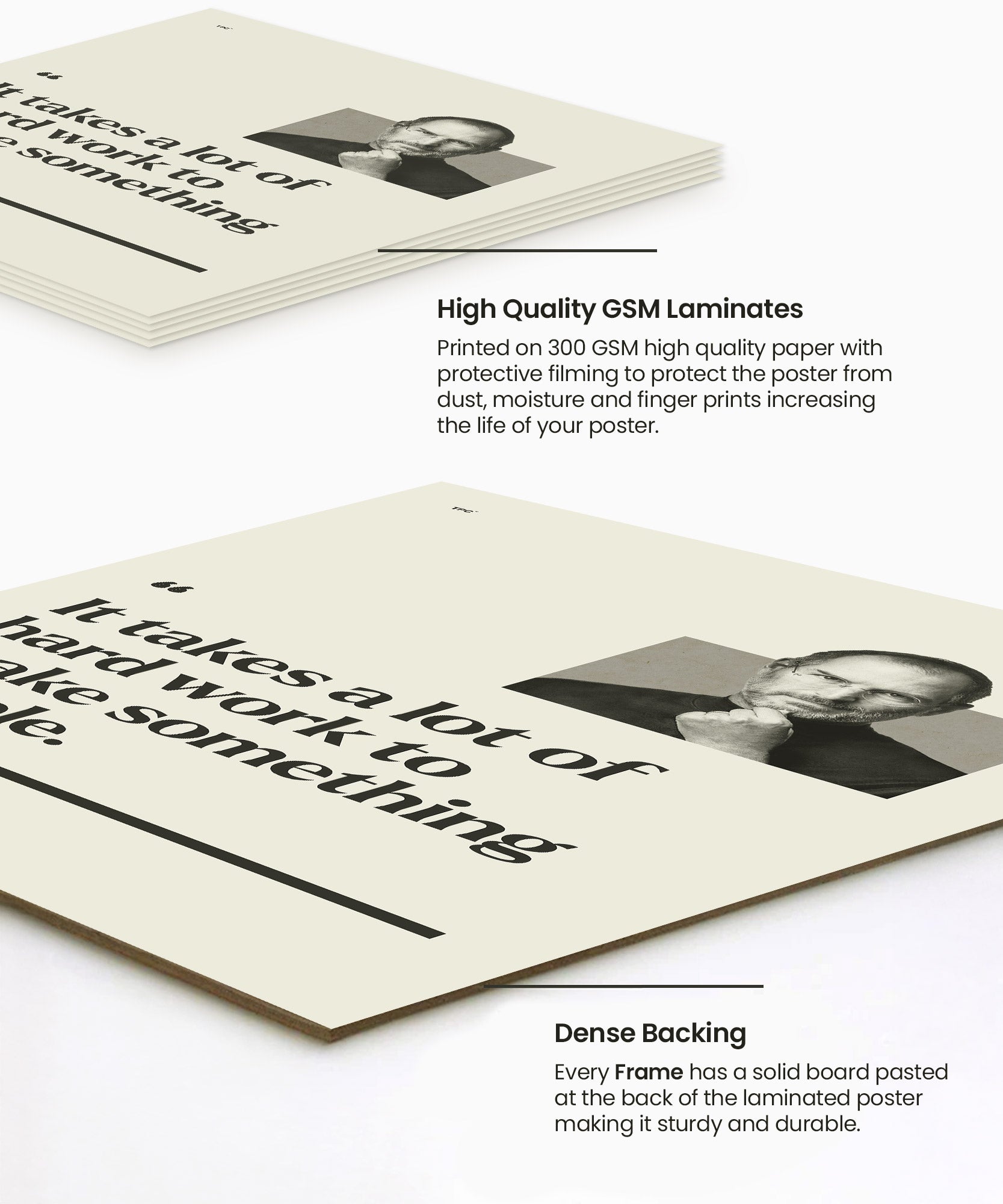 Steve Jobs - Simple Poster