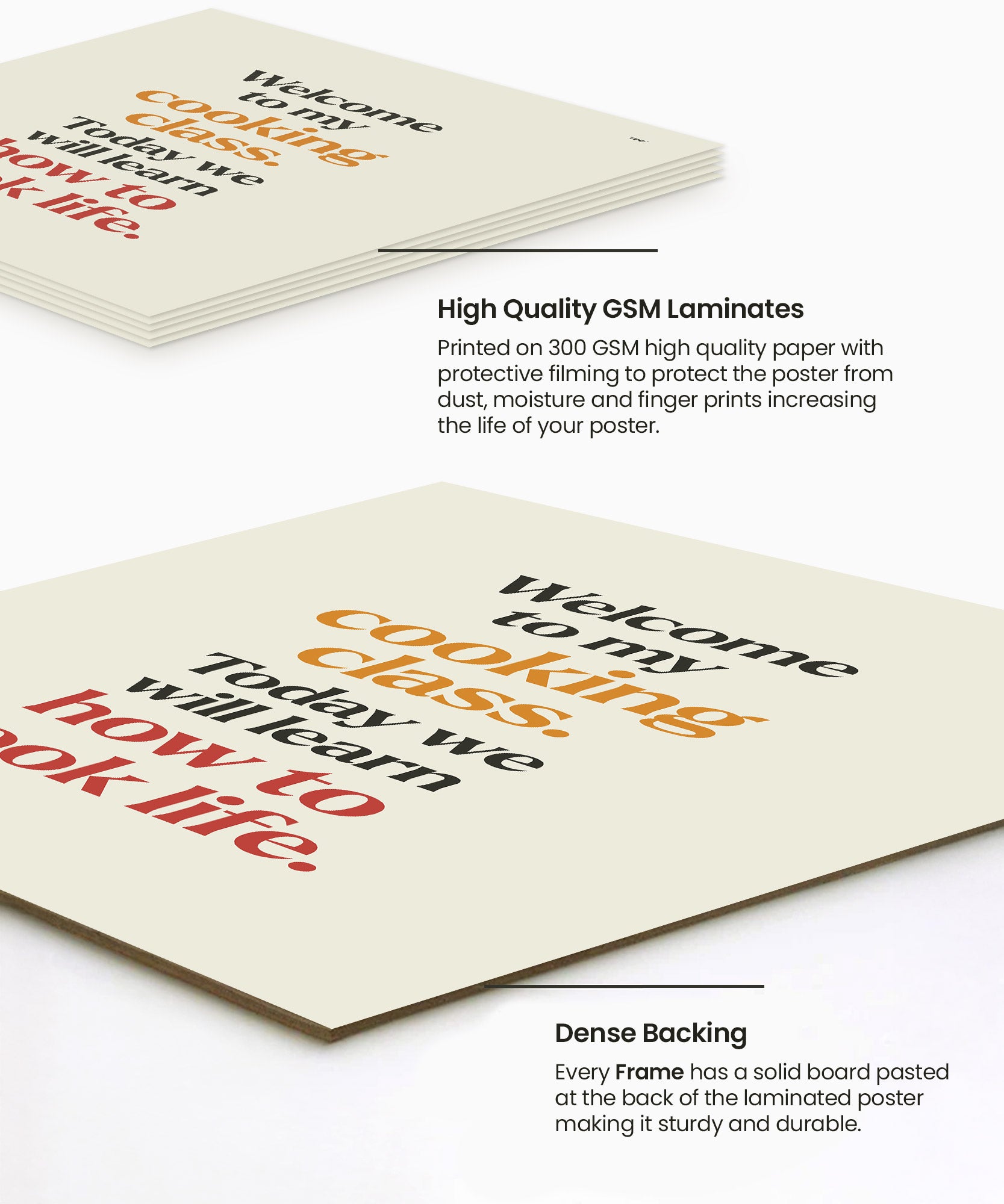 My Cooking Class Poster