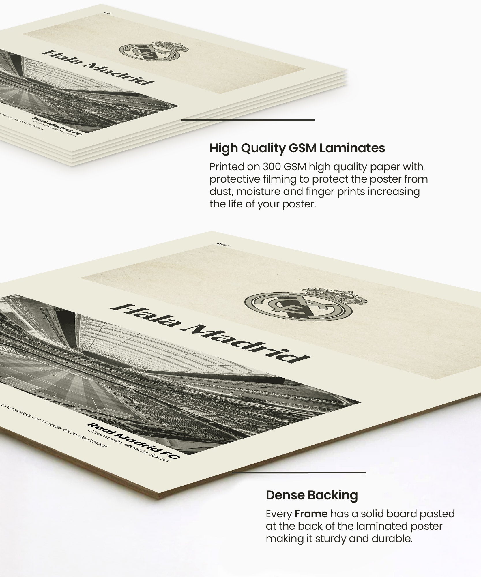 Real Madrid FC Poster