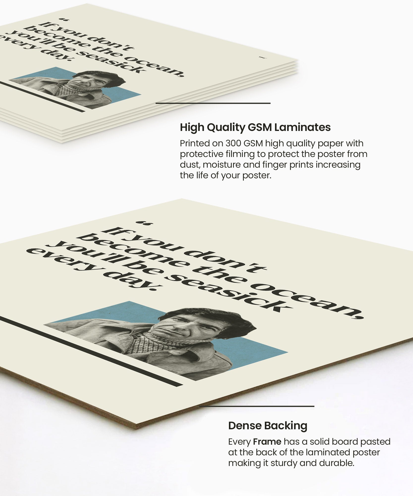 Leonard Cohen Poster