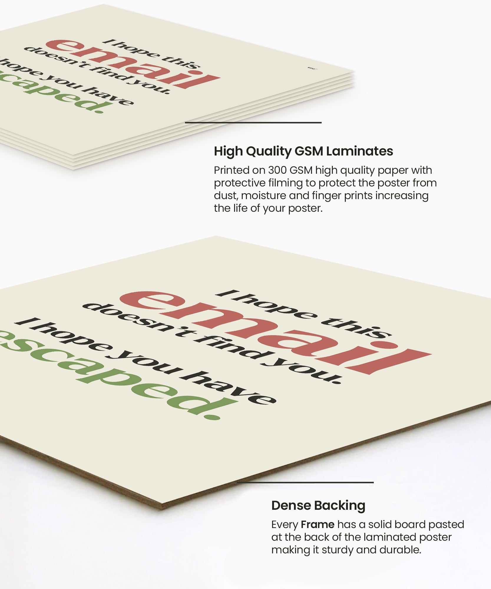 Email Doesn't Find You Poster