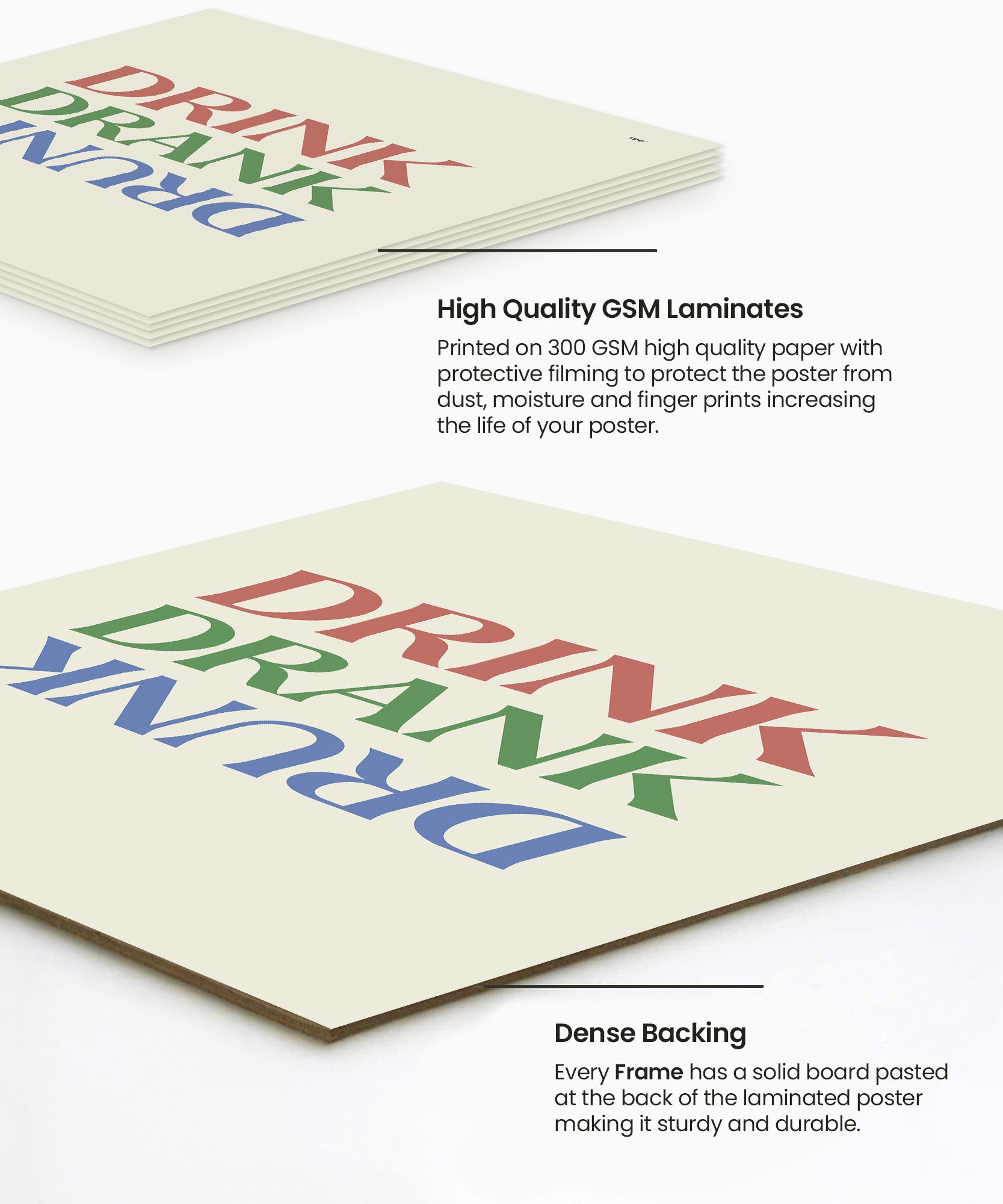 Drink Drank Drunk Poster