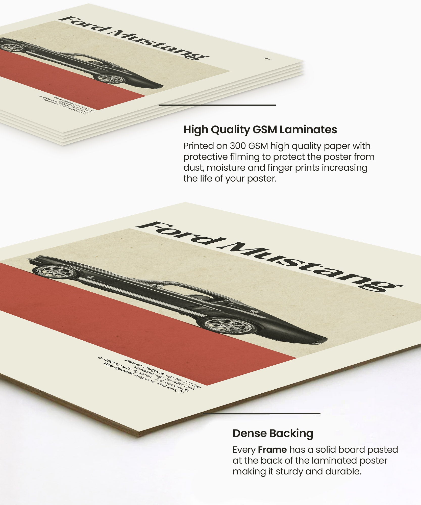 Ford Mustang Poster