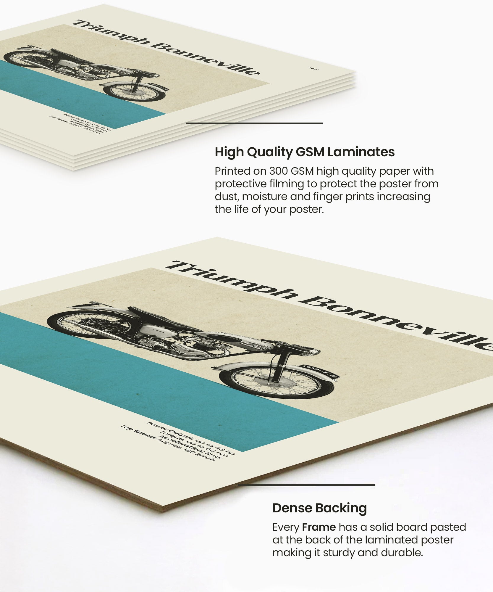 Triumph Bonneville Poster
