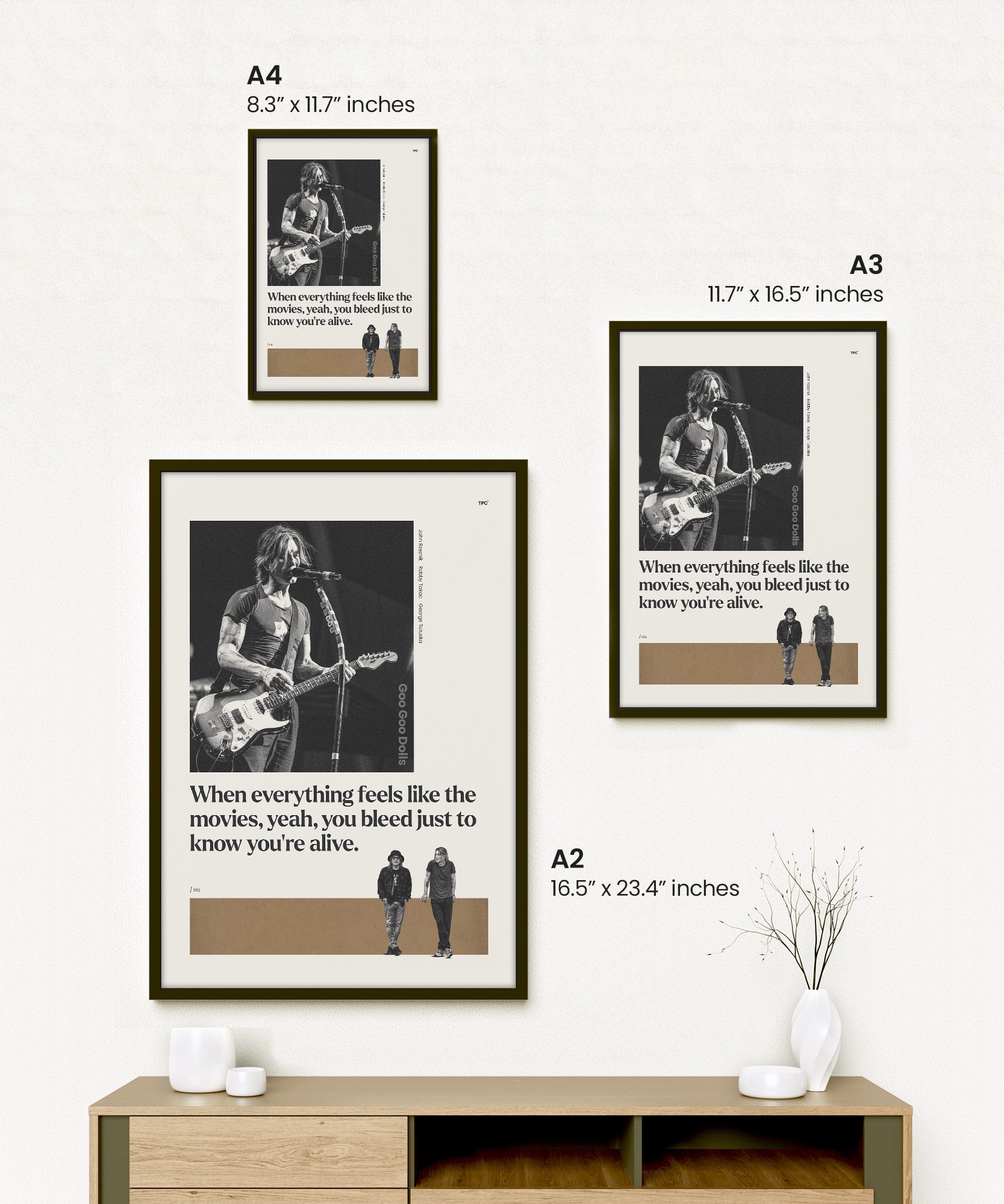 Iris by Goo Goo Dolls Poster