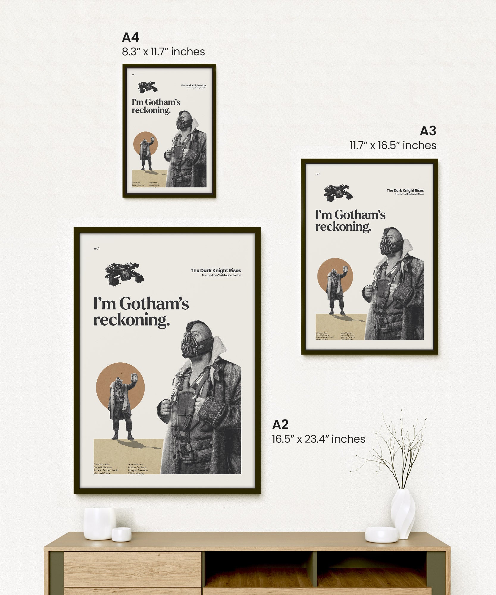 Bane - The Dark Knight Rises Poster