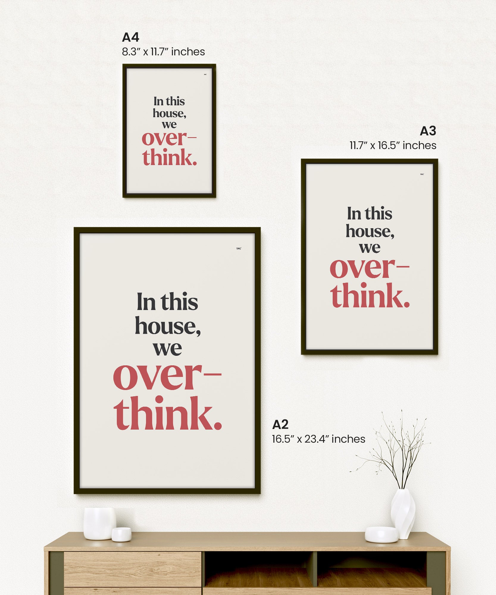 We Overthink Poster