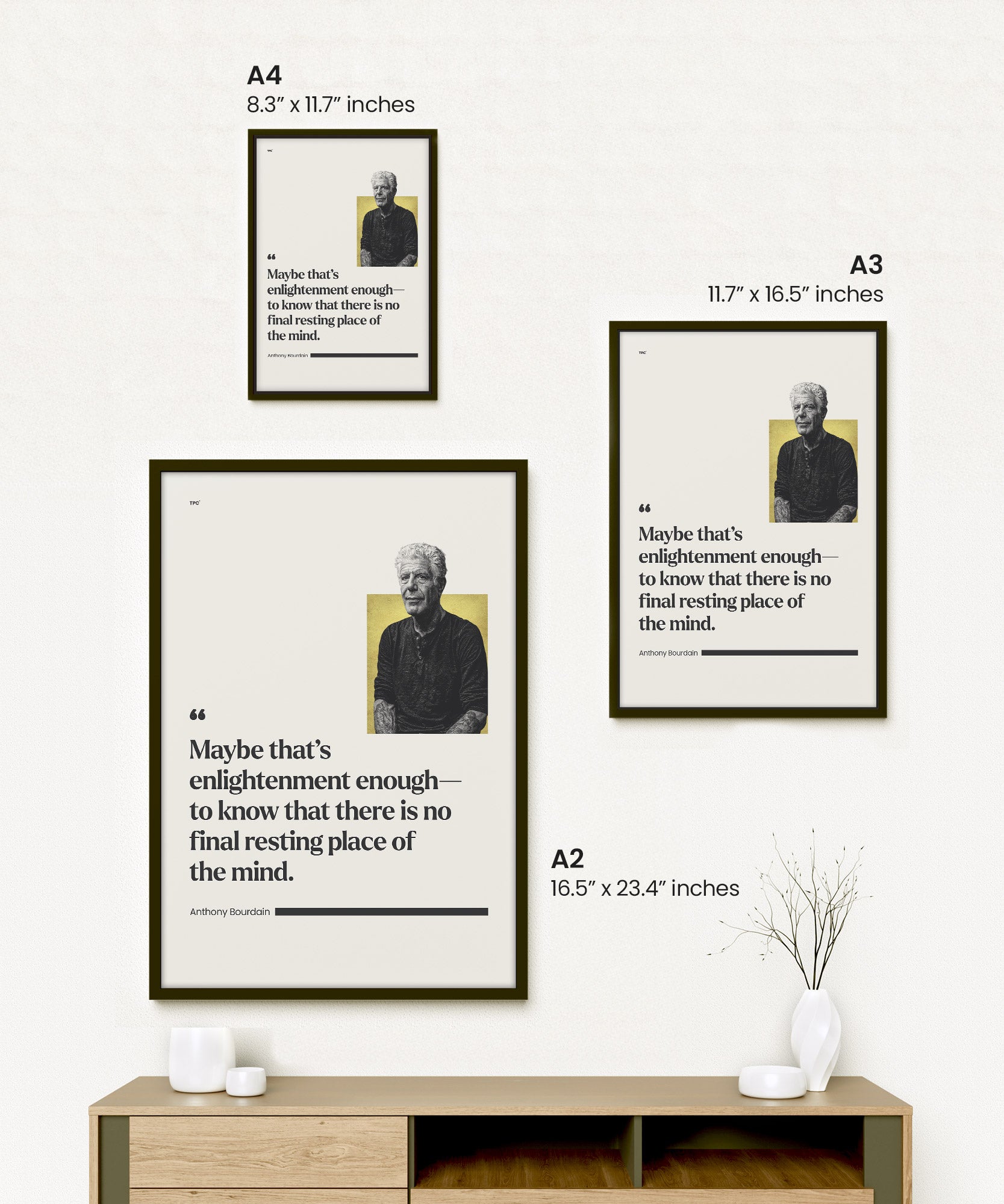 Anthony Bourdain Poster