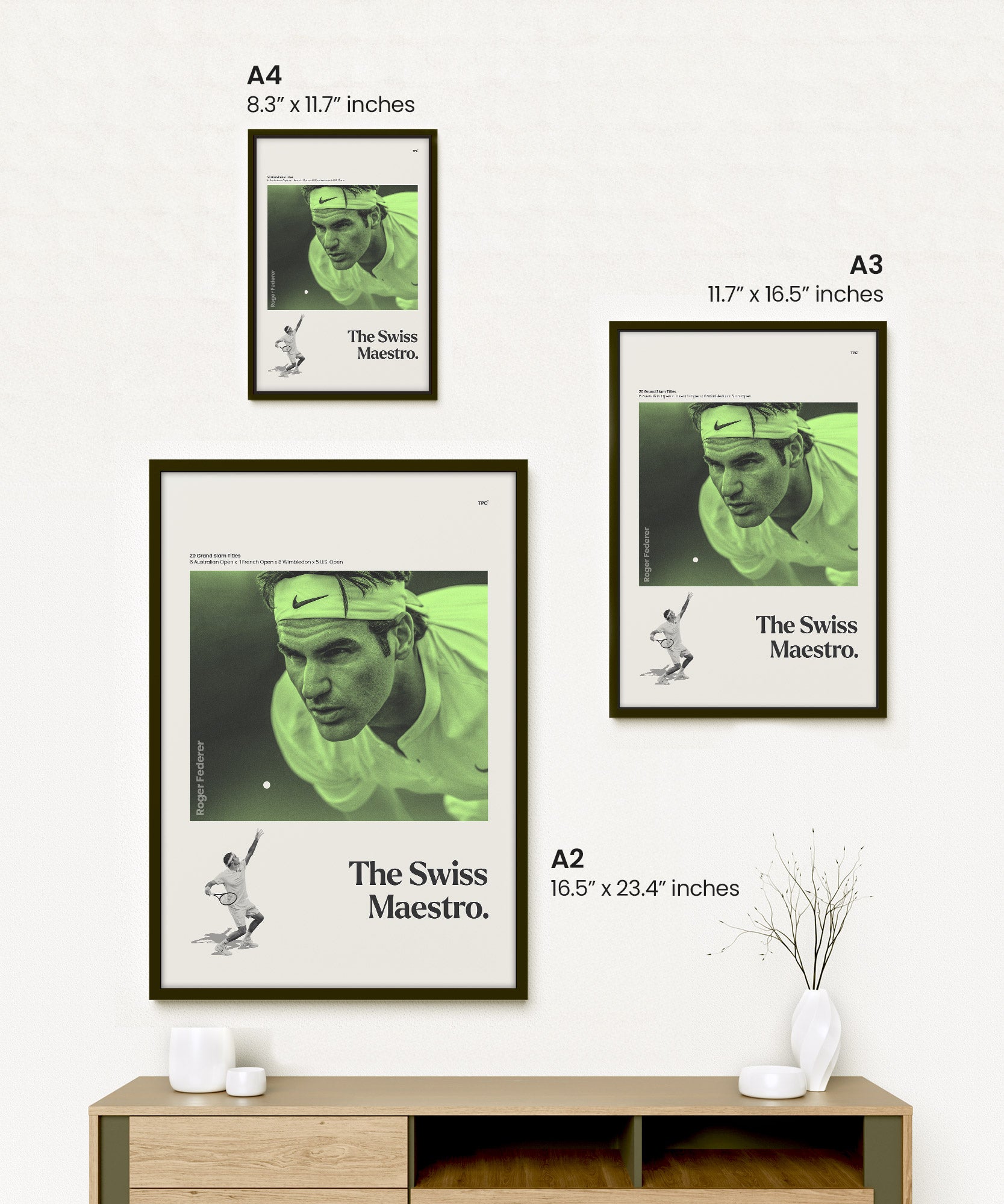 Roger Federer Poster