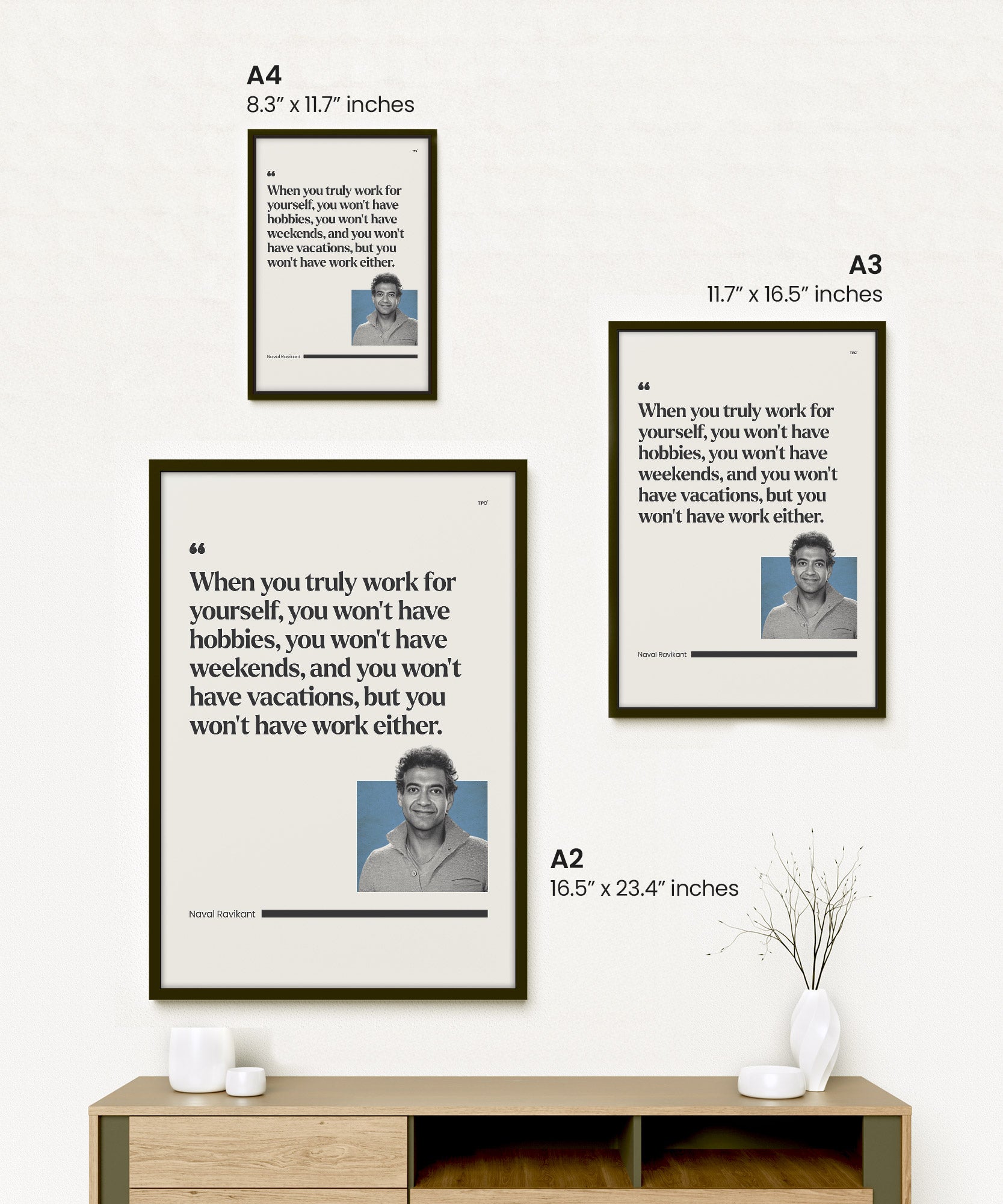 Naval Ravikant Work Poster