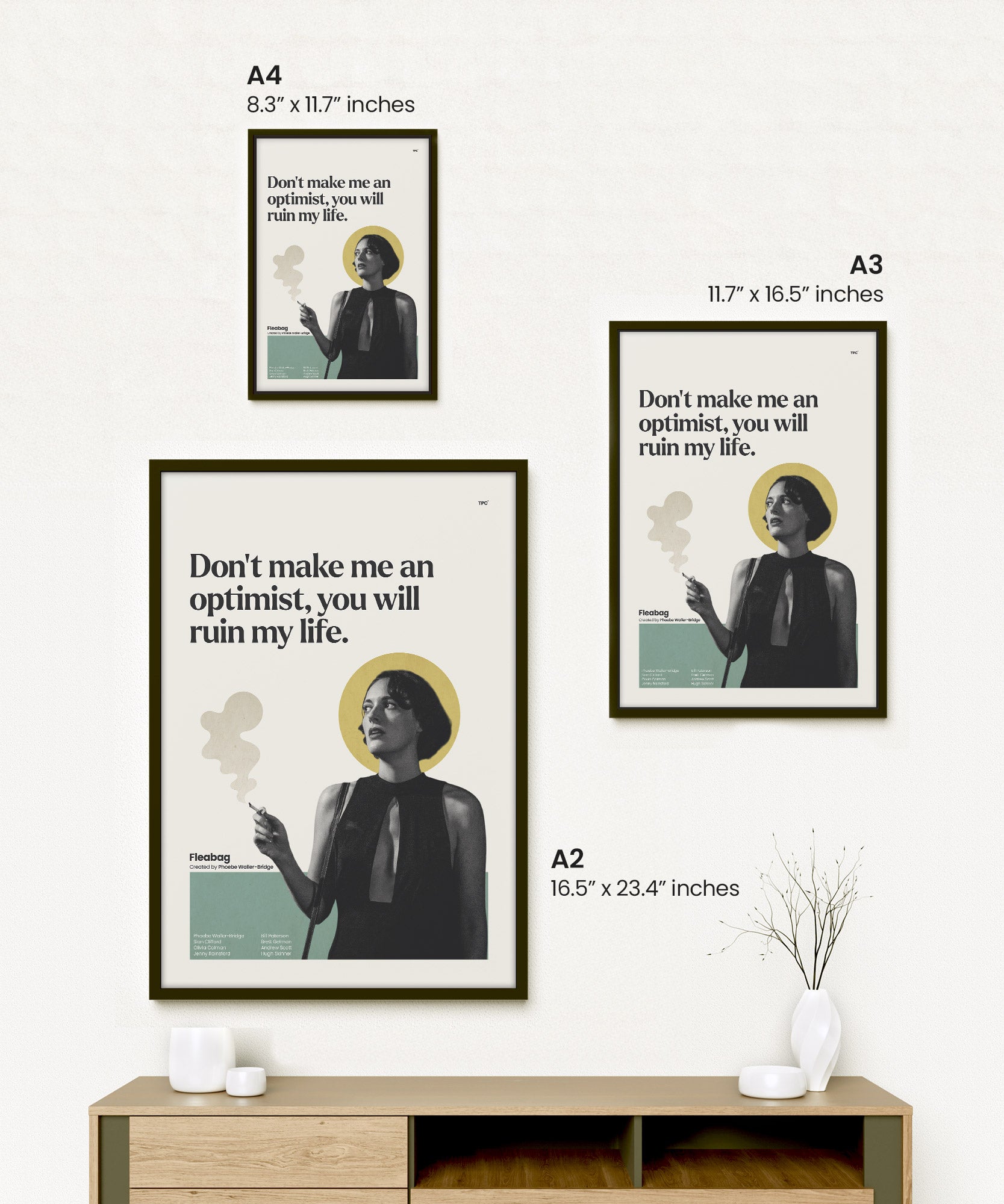 Fleabag Optimist Poster