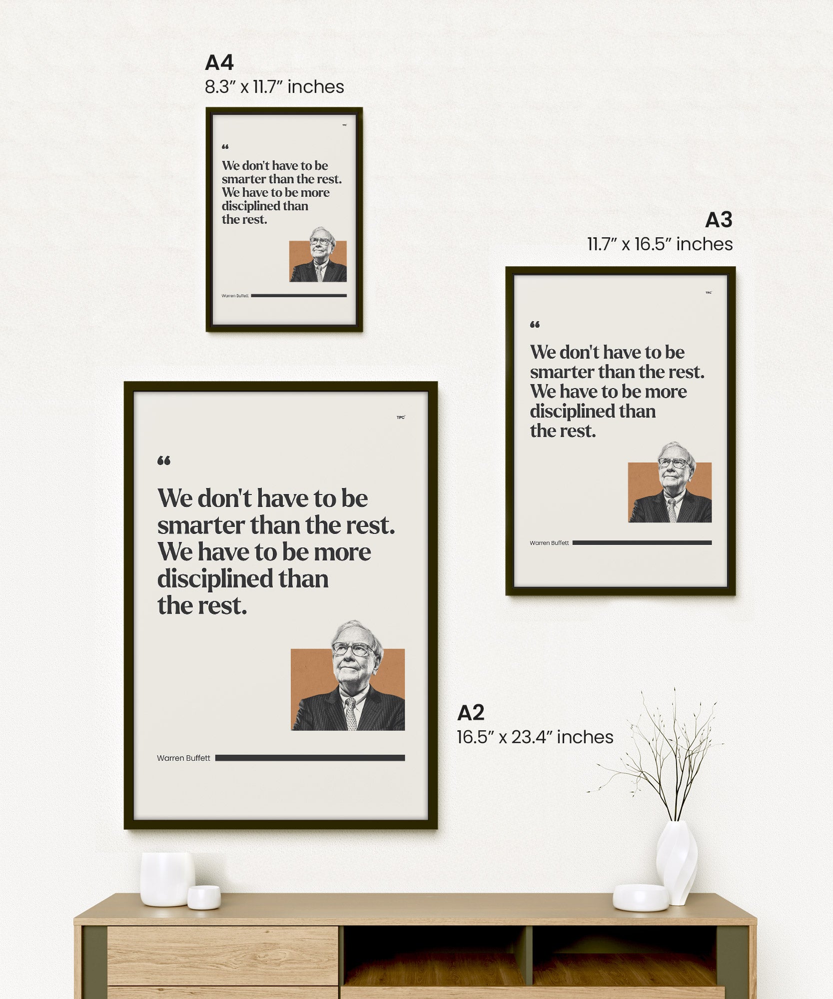Warren Buffett Poster