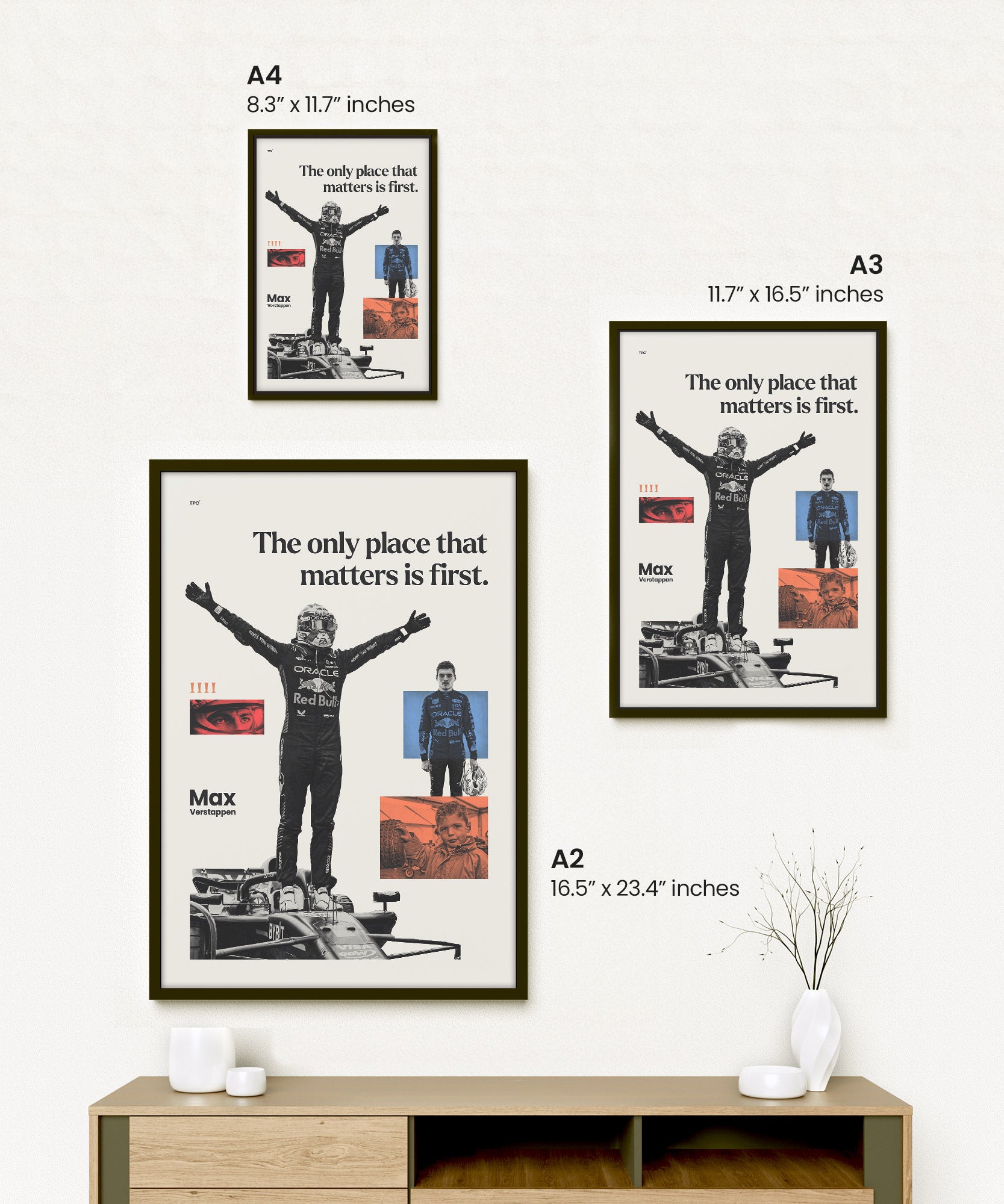 Max Verstappen Poster